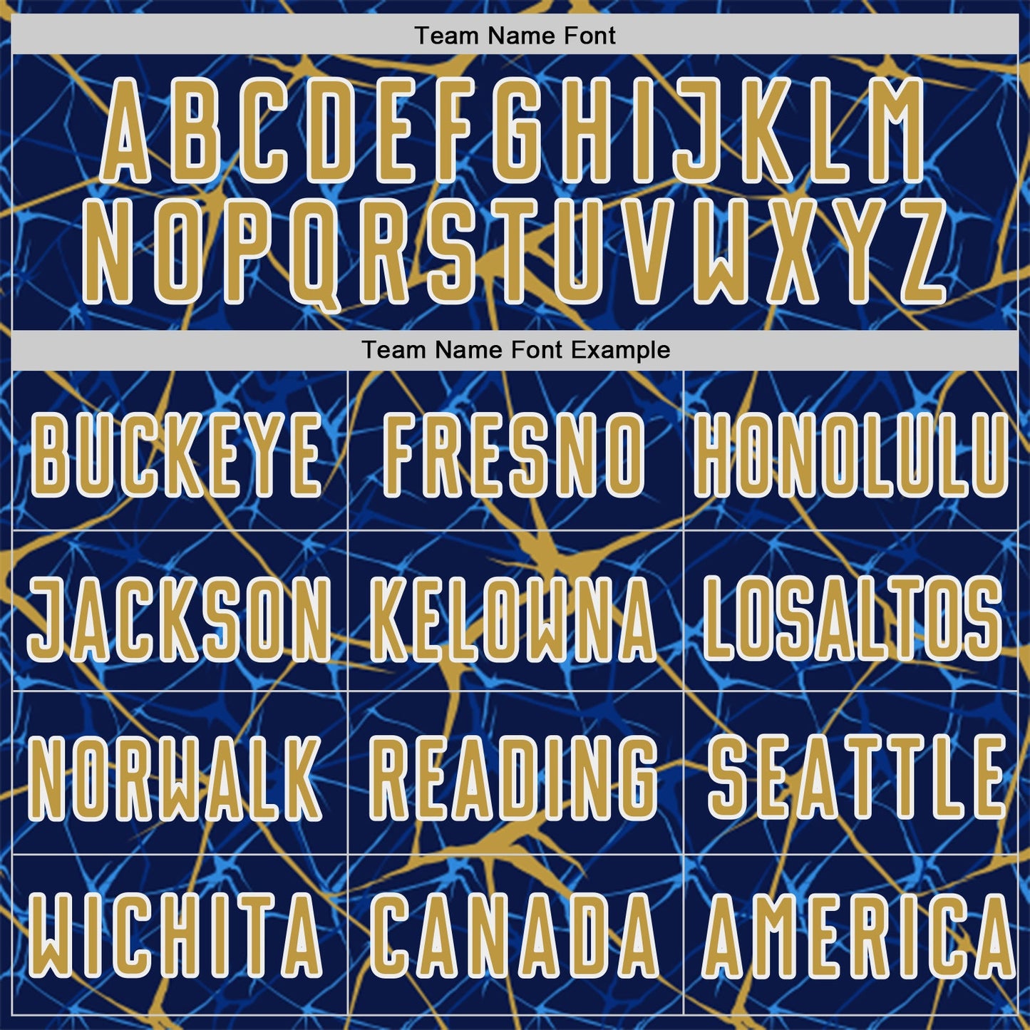 Custom Navy Old Gold-White Abstract Network Crackle Sublimation Soccer Uniform Jersey view 5