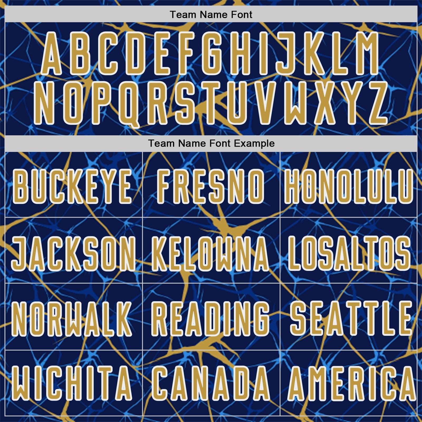 Custom Navy Old Gold-White Abstract Network Crackle Sublimation Soccer Uniform Jersey view 5
