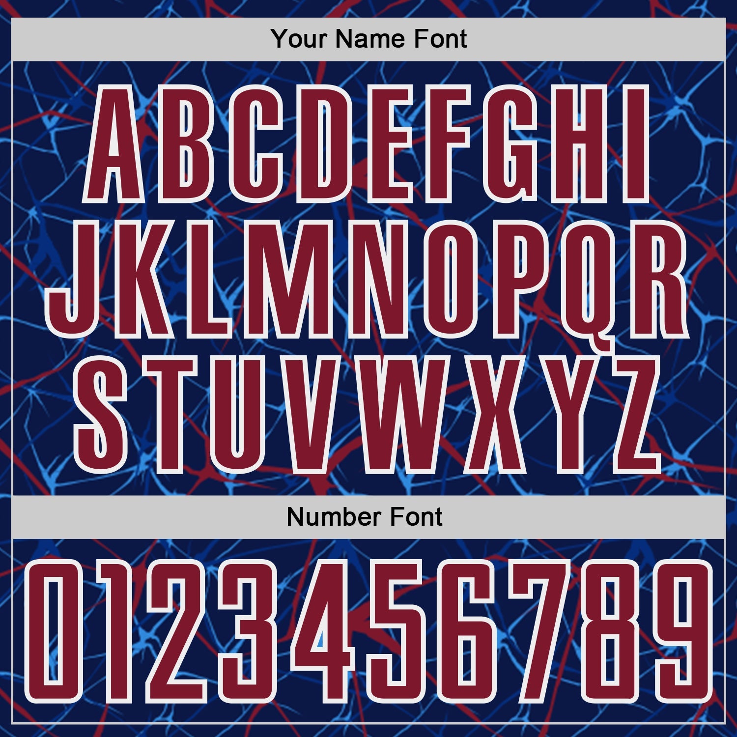 Custom Navy Crimson-White Abstract Network Crackle Sublimation Soccer Uniform Jersey view 6
