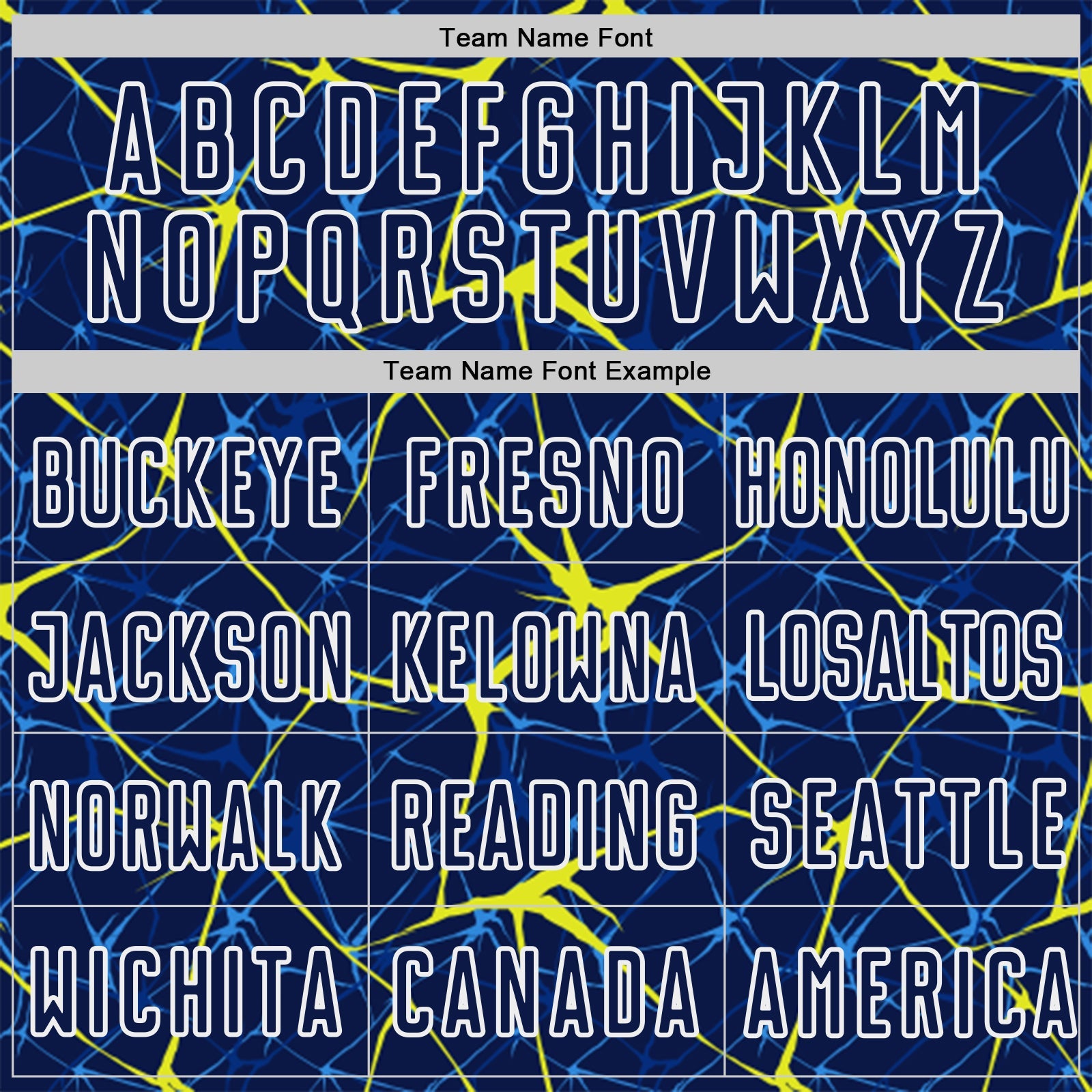 Custom Navy Neon Yellow-White Abstract Network Crackle Sublimation Soccer Uniform Jersey view 5