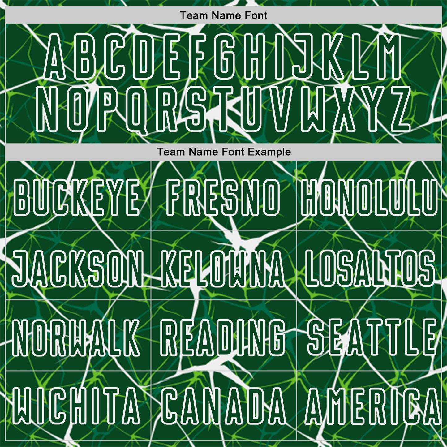 Custom Green-White Abstract Network Crackle Sublimation Soccer Uniform Jersey view 5