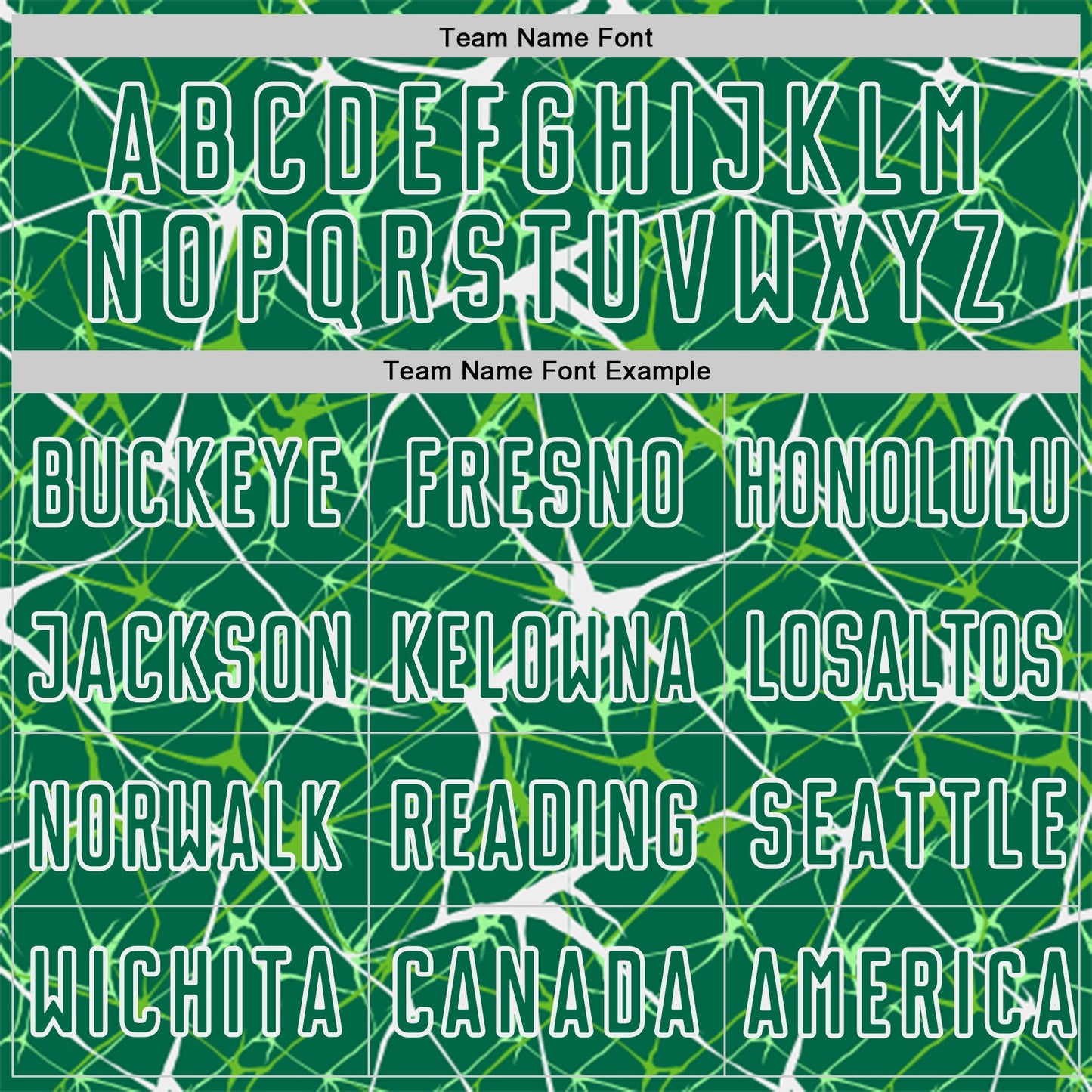 Custom Kelly Green-White Abstract Network Crackle Sublimation Soccer Uniform Jersey view 5