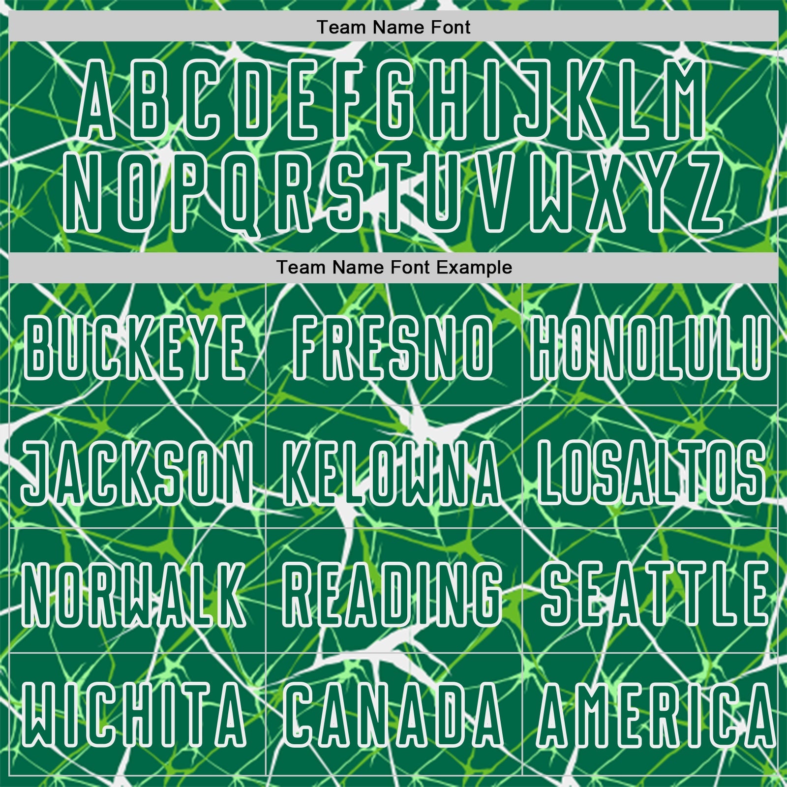 Custom Kelly Green-White Abstract Network Crackle Sublimation Soccer Uniform Jersey view 5
