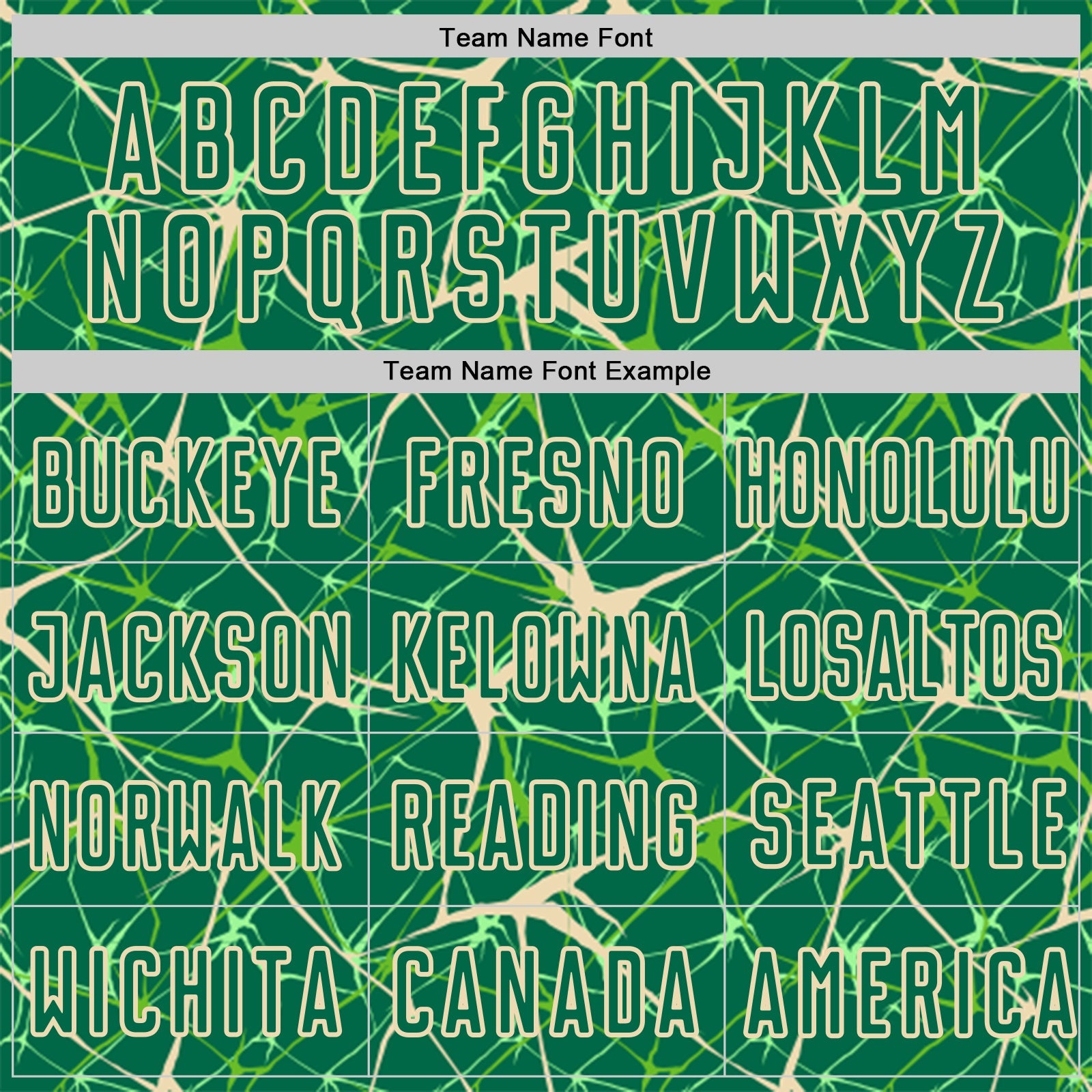 Custom Kelly Green-Cream Abstract Network Crackle Sublimation Soccer Uniform Jersey view 5