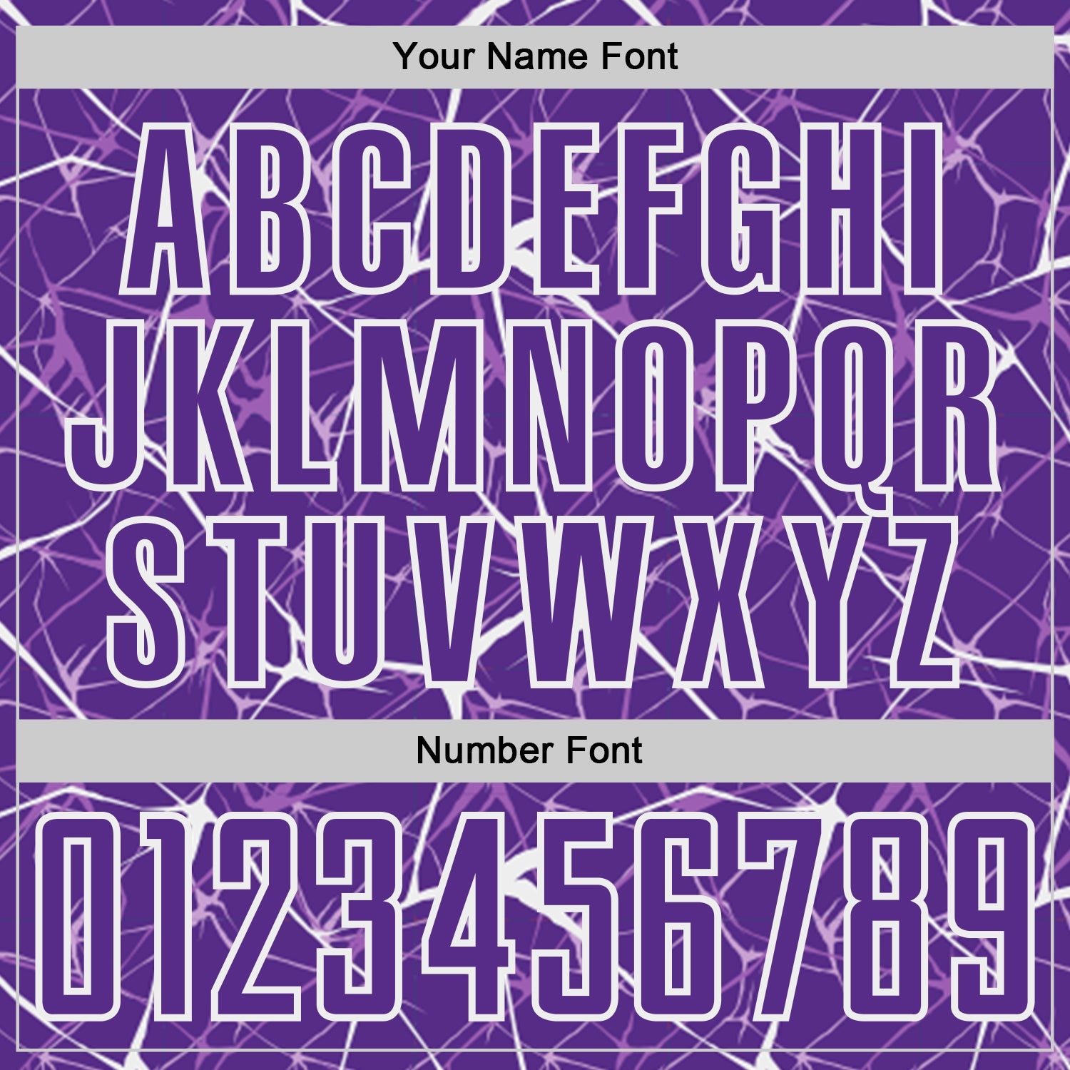 Custom Purple-White Abstract Network Crackle Sublimation Soccer Uniform Jersey view 6