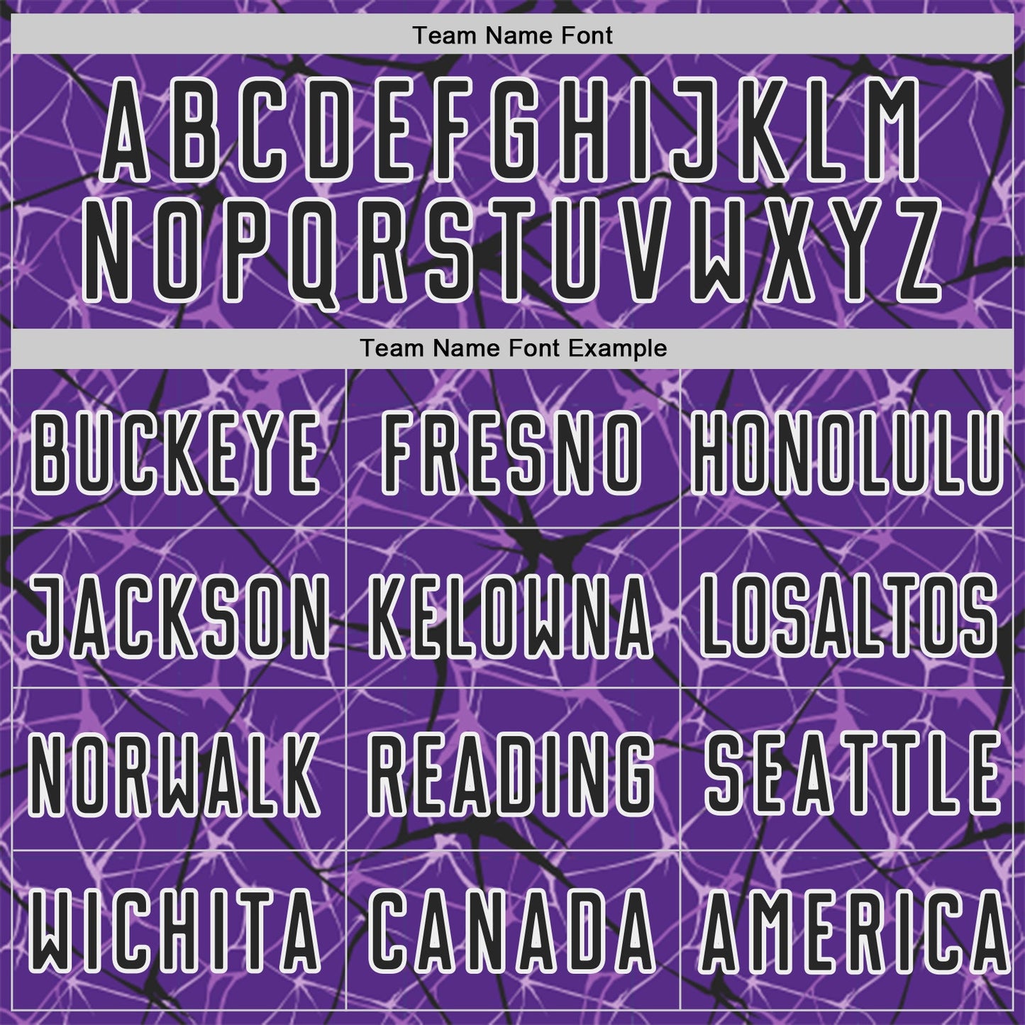 Custom Purple Black-White Abstract Network Crackle Sublimation Soccer Uniform Jersey view 5