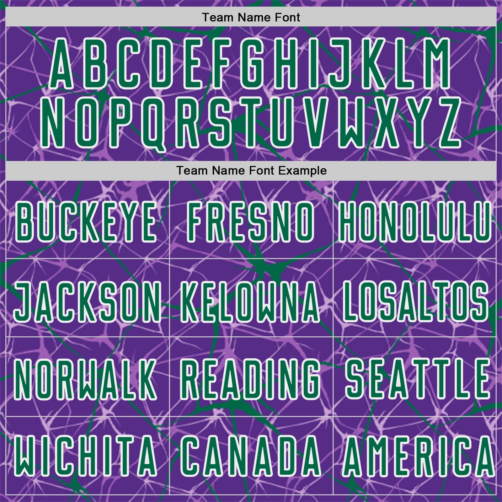 Custom Purple Kelly Green-White Abstract Network Crackle Sublimation Soccer Uniform Jersey view 5