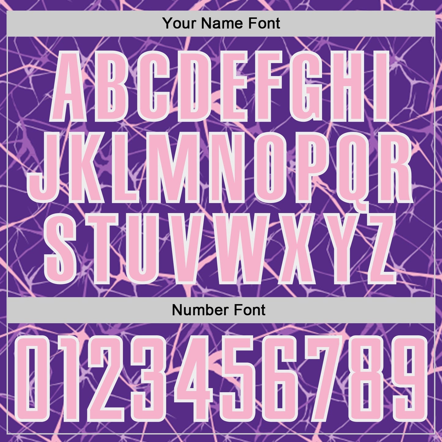 Custom Purple Light Pink-White Abstract Network Crackle Sublimation Soccer Uniform Jersey view 6