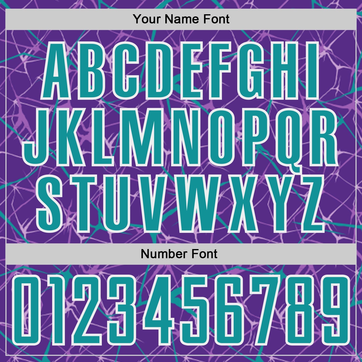 Custom Purple Teal-White Abstract Network Crackle Sublimation Soccer Uniform Jersey view 6