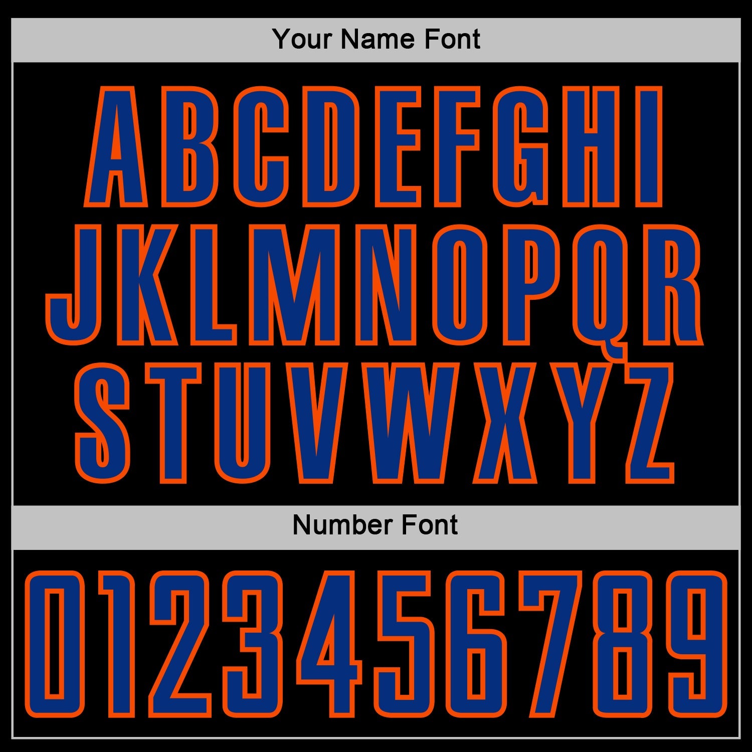 Custom Black Royal Orange-White Digital Camo Raglan Sleeves Sublimation Soccer Uniform Jersey view 6