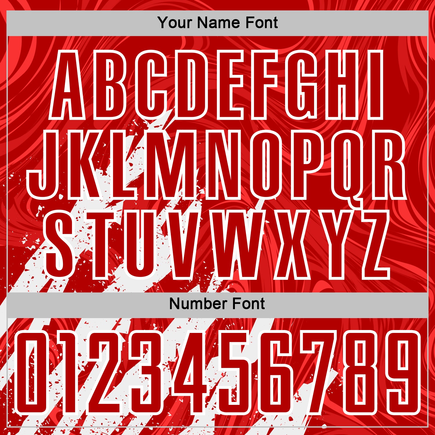 Custom Red-White Brush Stroke Splatter Liquid Swirl Sublimation Soccer Uniform Jersey view 6