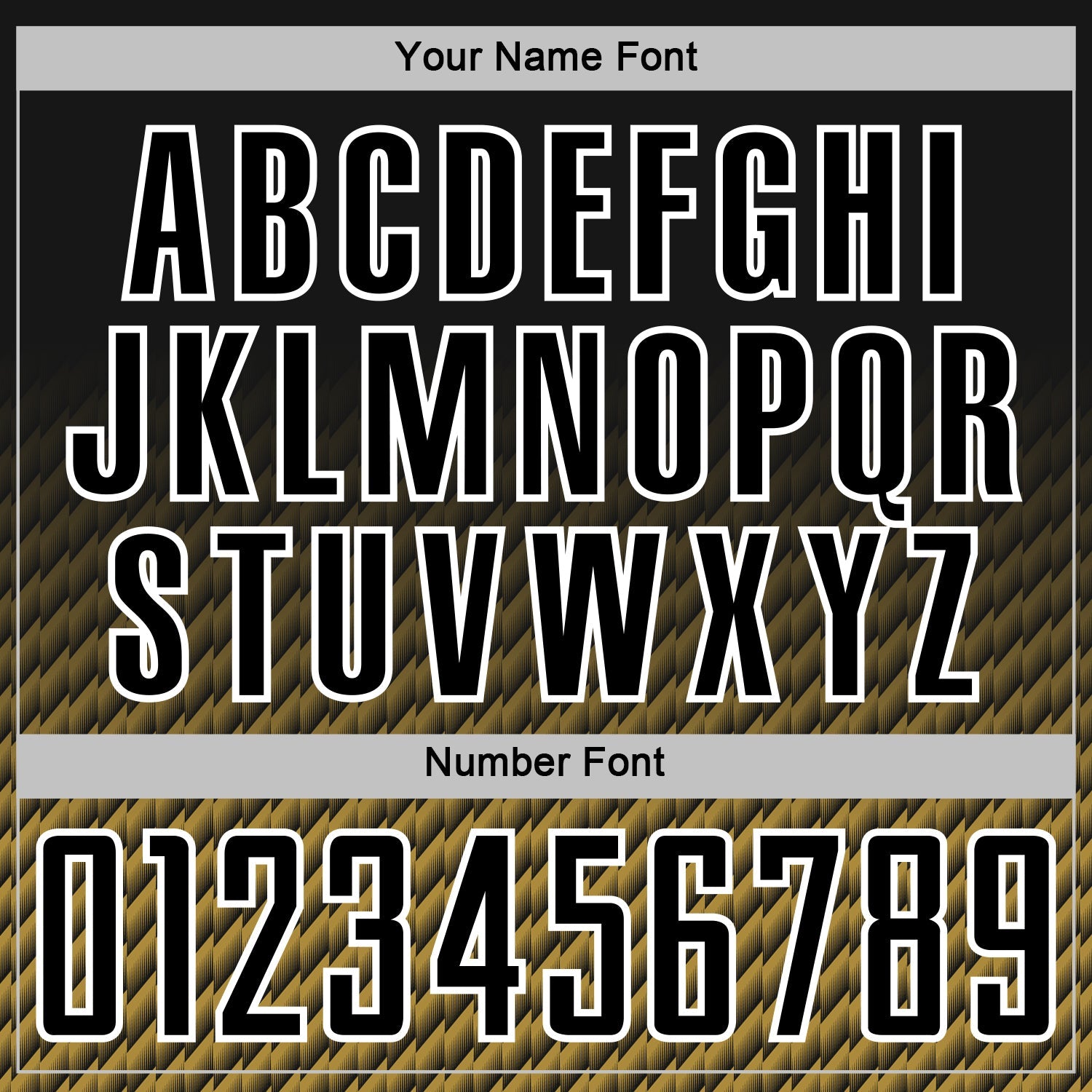 Custom Black Old Gold-White Geometric Wave Gradient Sublimation Soccer Uniform Jersey view 6