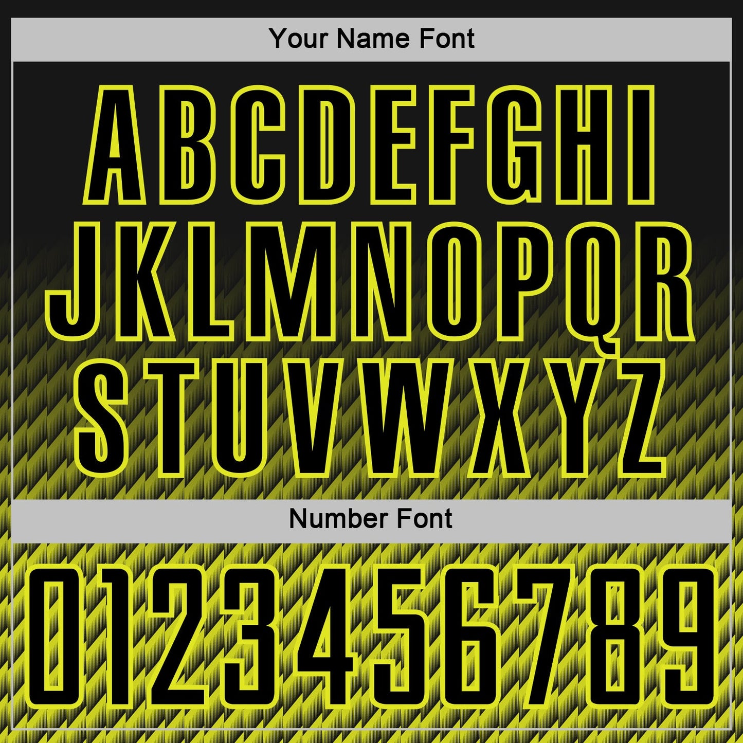 Custom Black-Neon Yellow Geometric Wave Gradient Sublimation Soccer Uniform Jersey view 6