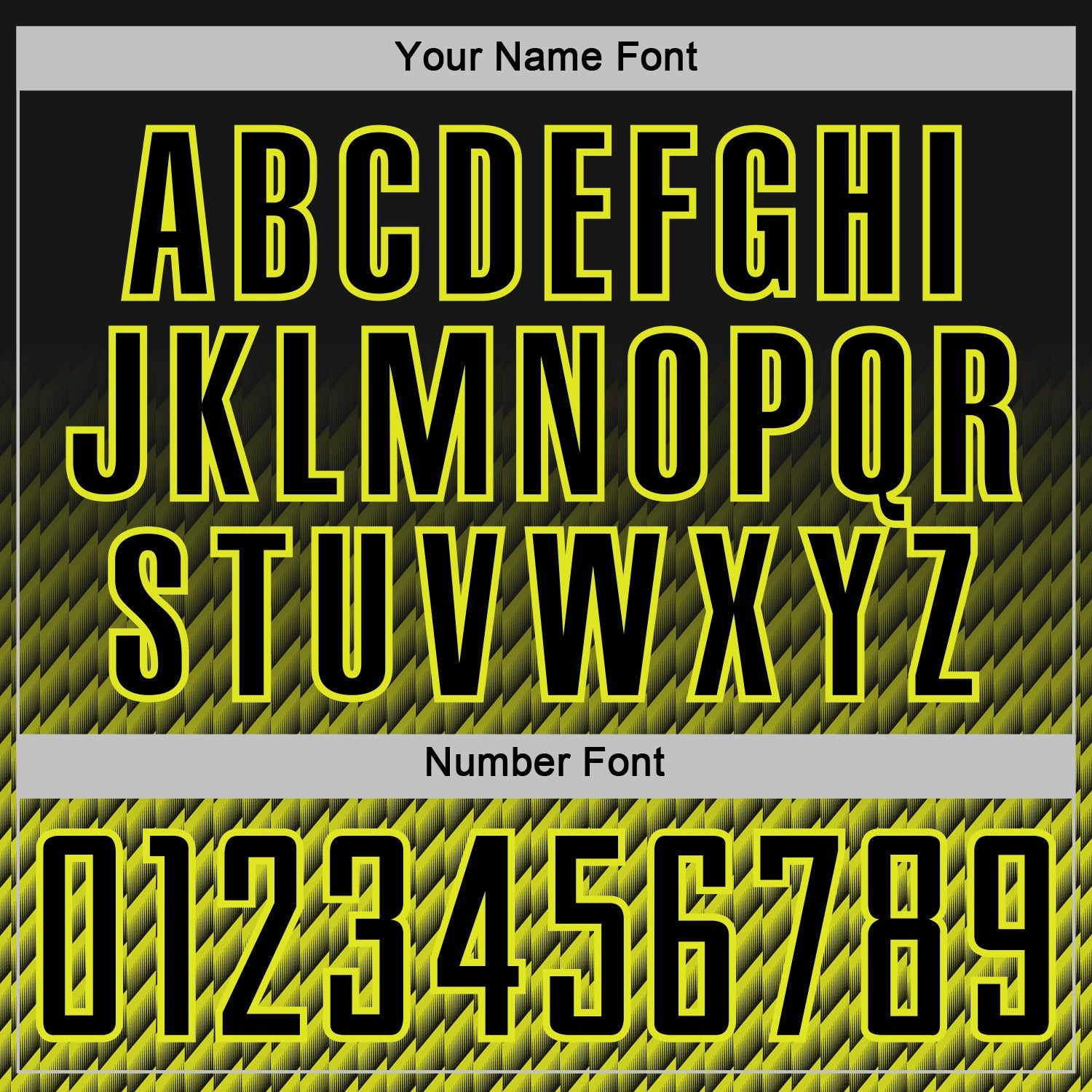 Custom Black-Neon Yellow Geometric Wave Gradient Sublimation Soccer Uniform Jersey view 6