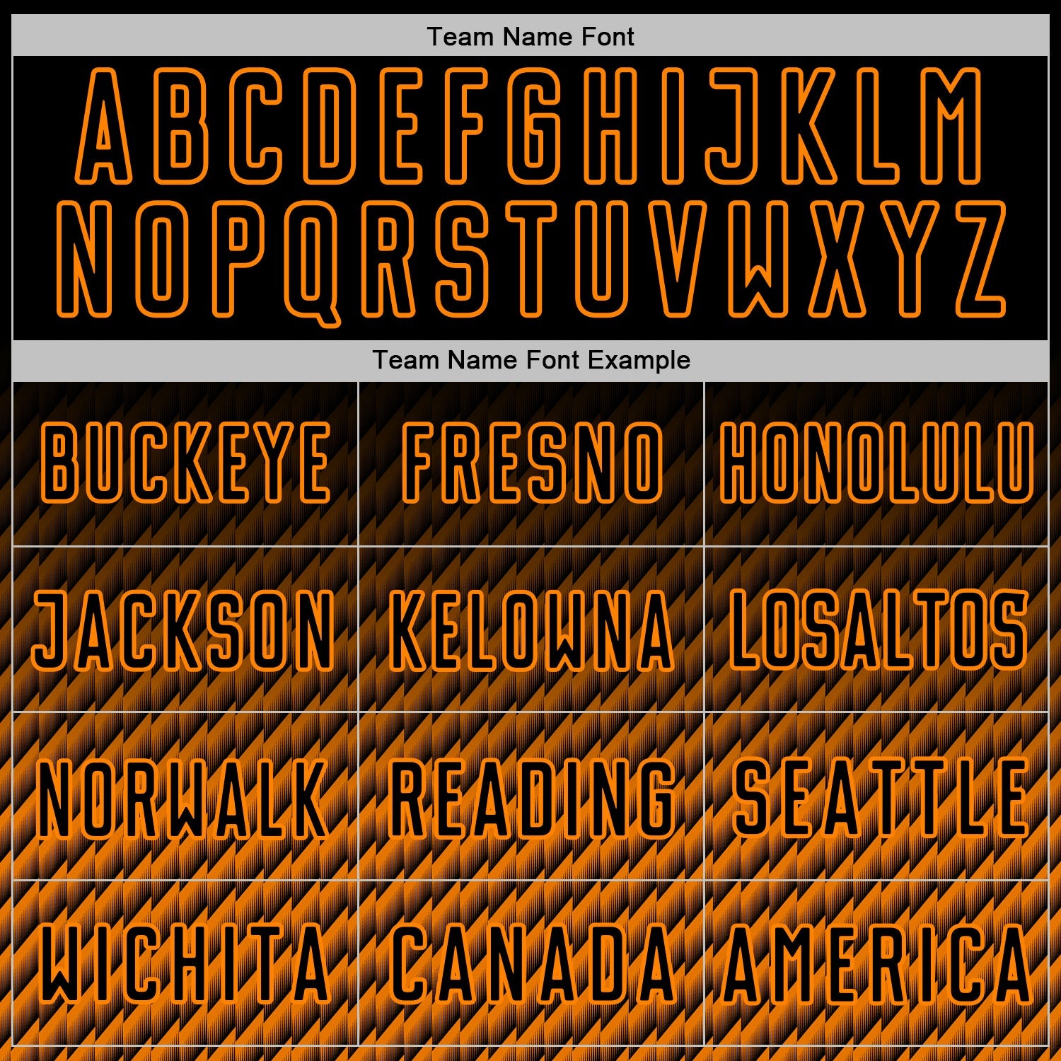 Custom Black-Bay Orange Geometric Wave Gradient Sublimation Soccer Uniform Jersey view 5