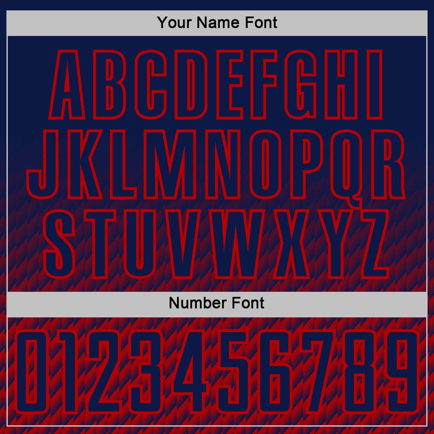 Custom Navy-Red Geometric Wave Gradient Sublimation Soccer Uniform Jersey view 6