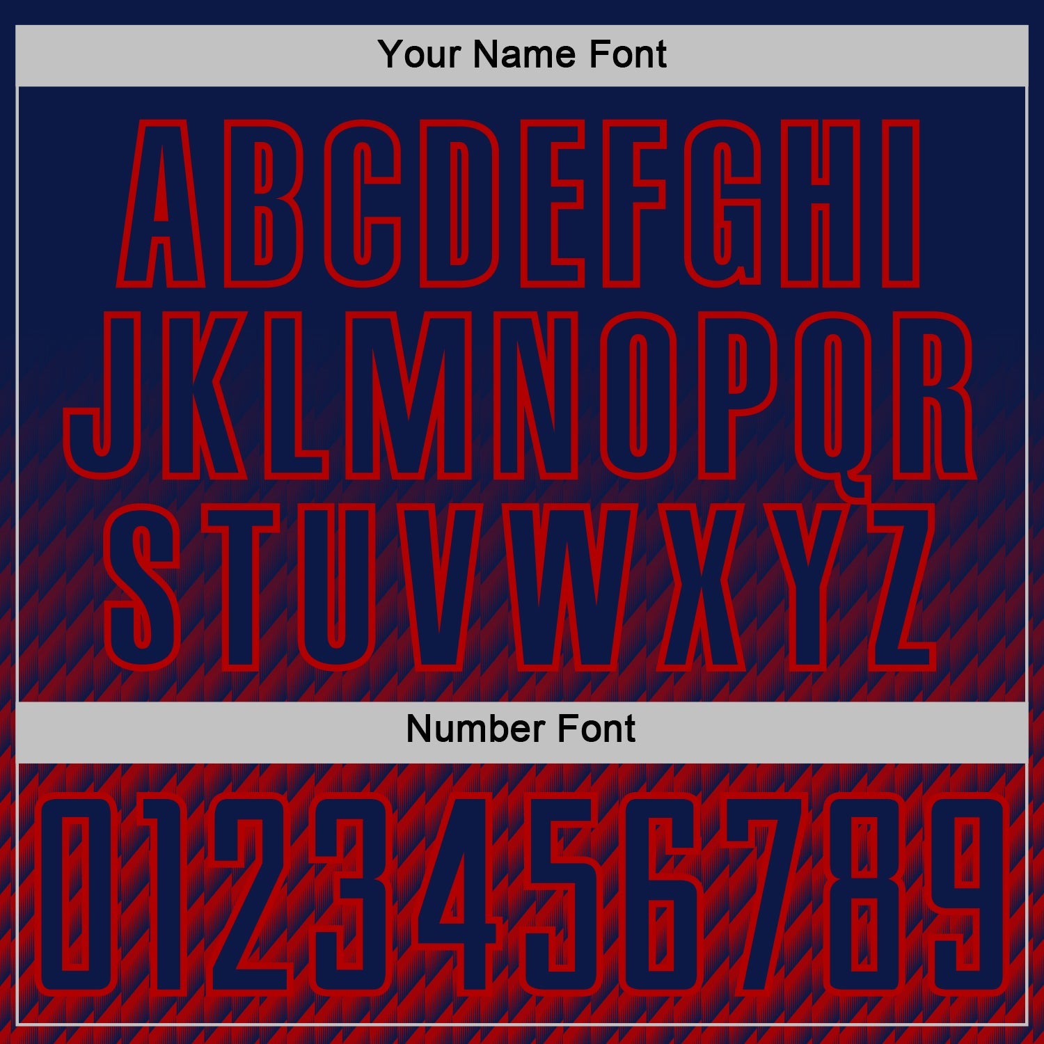 Custom Navy-Red Geometric Wave Gradient Sublimation Soccer Uniform Jersey view 6