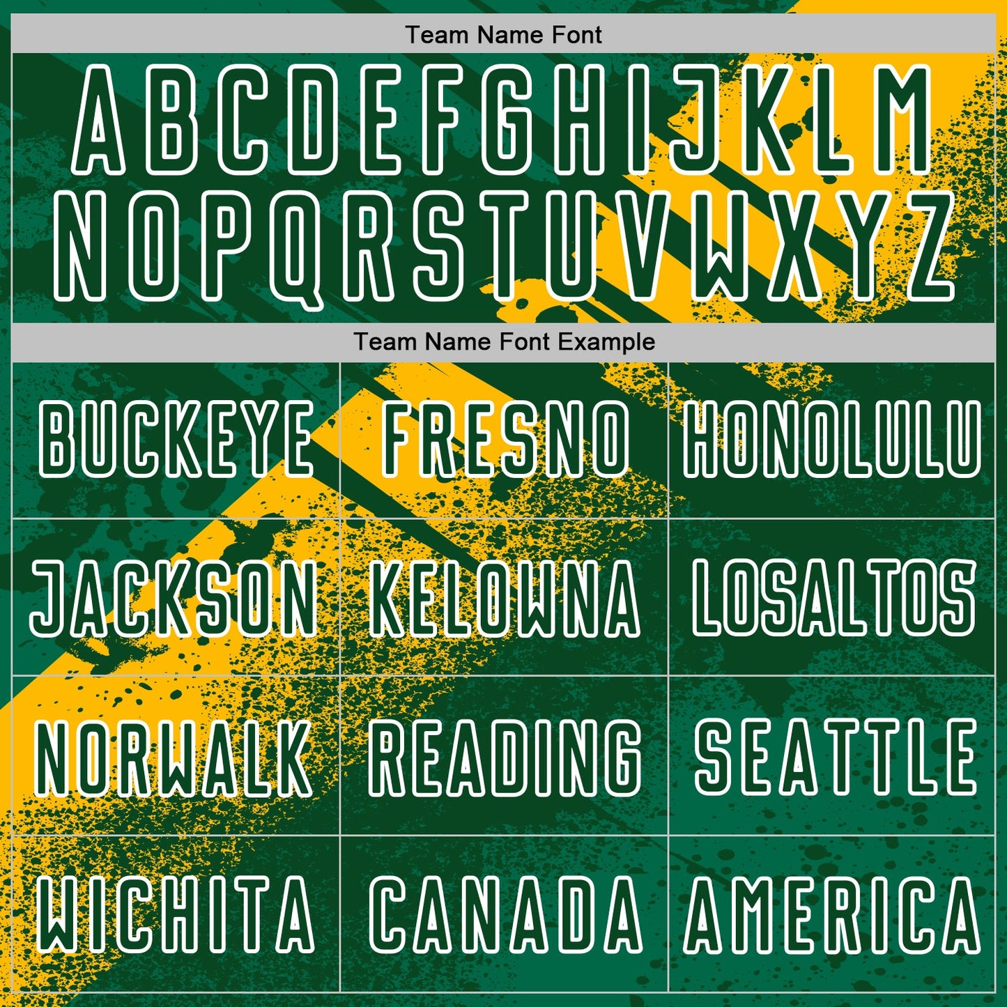 Custom Green Yellow-White Grunge Splatter Brush Stroke Sublimation Soccer Uniform Jersey view 5