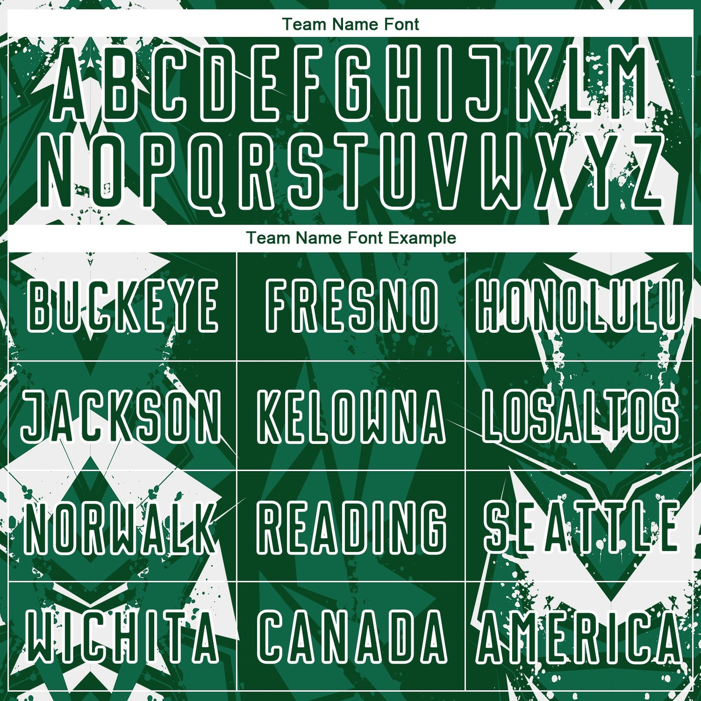 Custom Green-White Geometric Shard Grunge Splash Sublimation Soccer Uniform Jersey view 5