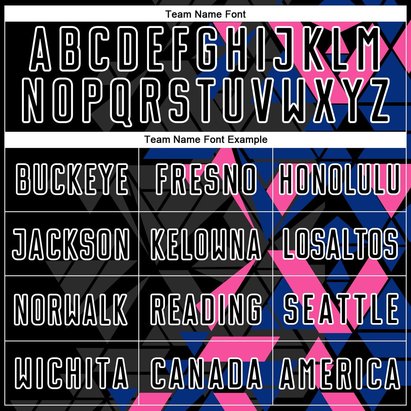 Custom Black Royal Pink-White Geometric Grid Gradient Sublimation Soccer Uniform Jersey view 5