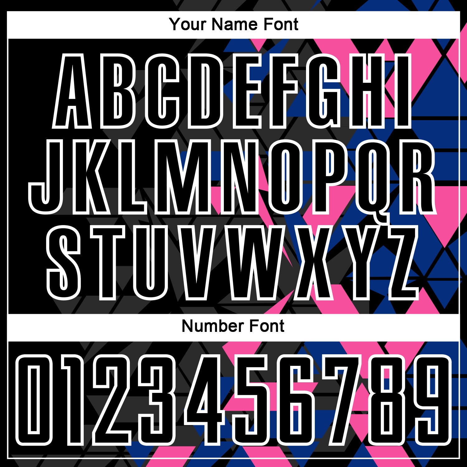 Custom Black Royal Pink-White Geometric Grid Gradient Sublimation Soccer Uniform Jersey view 6