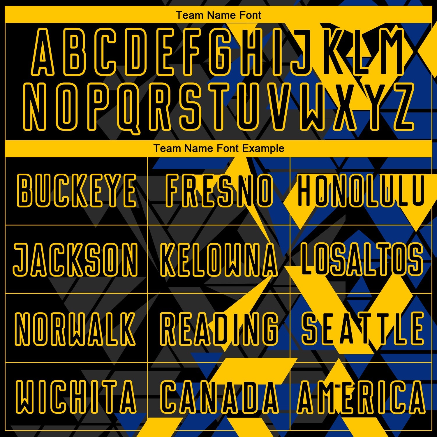 Custom Black Royal-Yellow Geometric Grid Gradient Sublimation Soccer Uniform Jersey view 5
