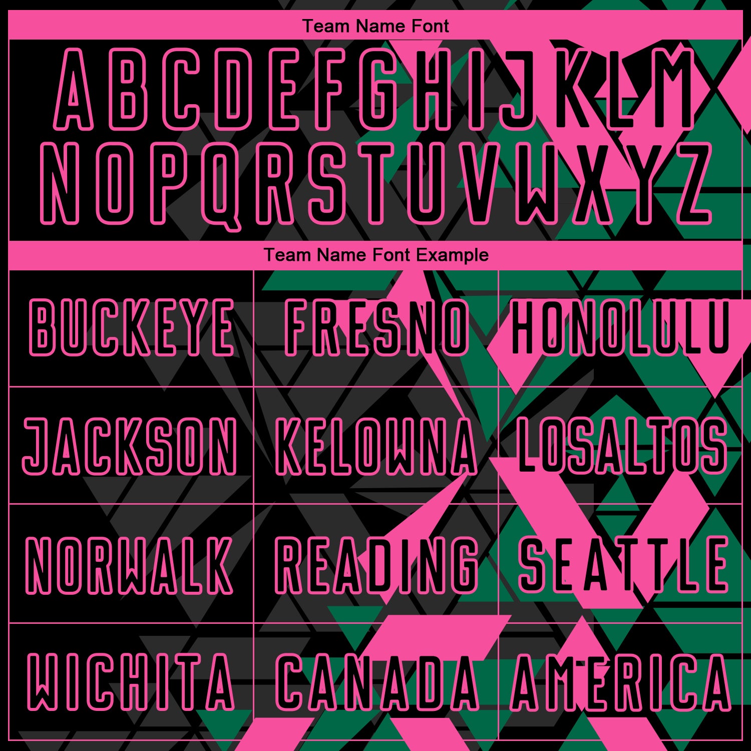 Custom Black Kelly Green-Pink Geometric Grid Gradient Sublimation Soccer Uniform Jersey view 5