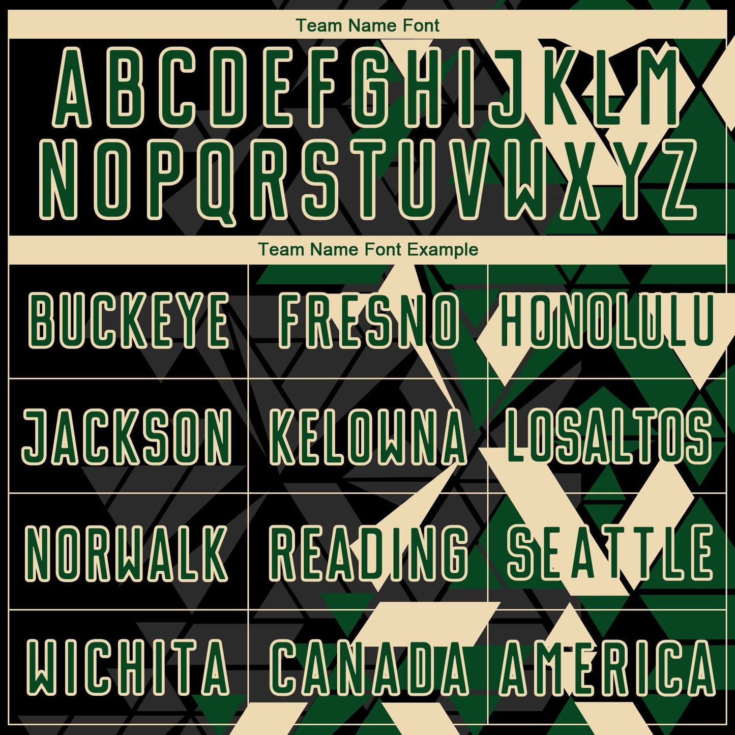Custom Black Green-Cream Geometric Grid Gradient Sublimation Soccer Uniform Jersey view 5