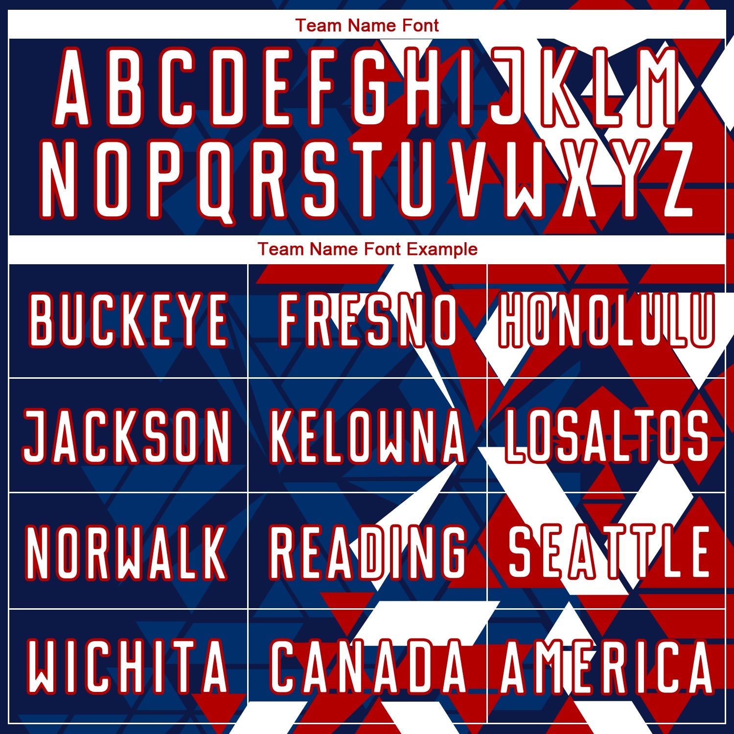 Custom Navy White US Navy Blue-Red Geometric Grid Gradient Sublimation Soccer Uniform Jersey view 5