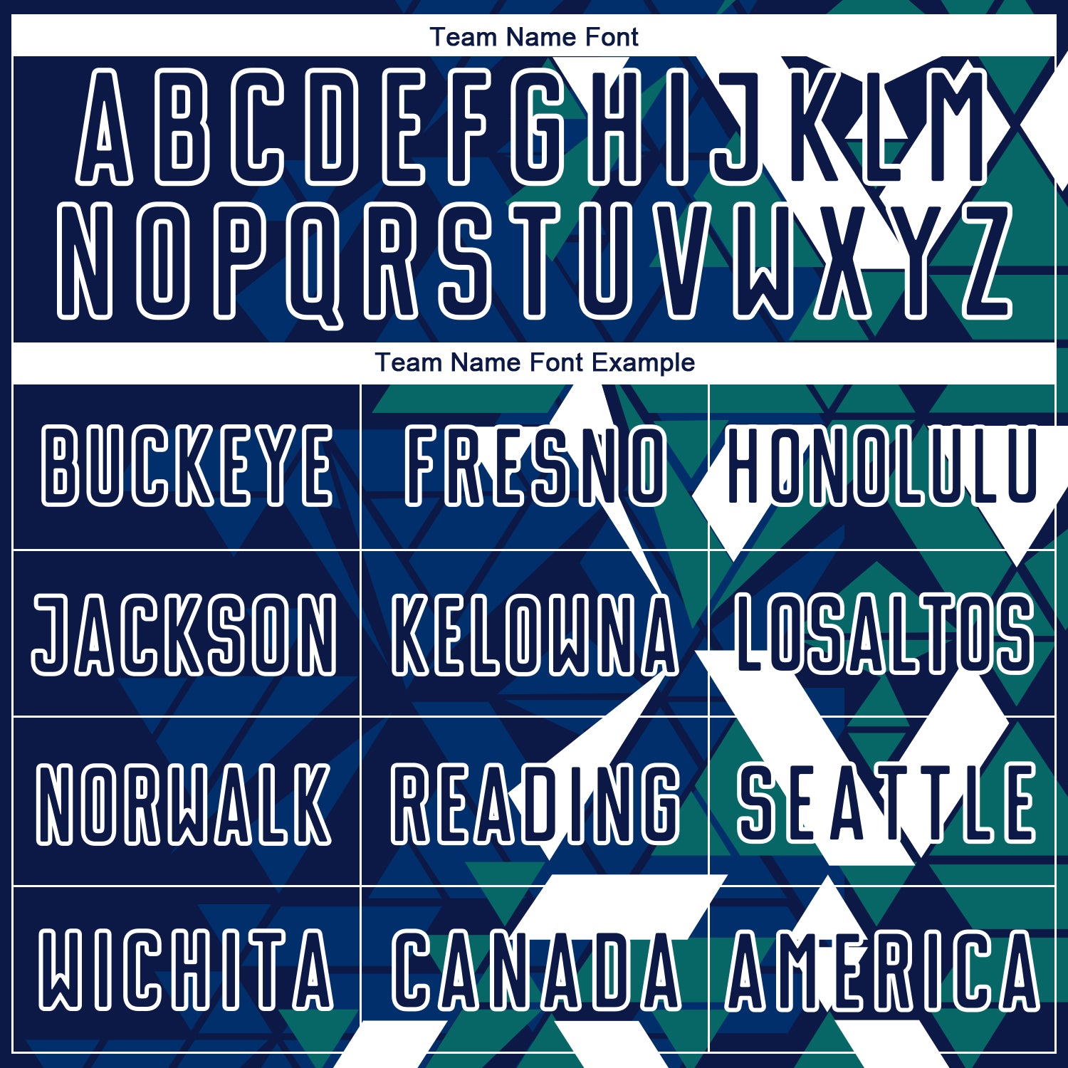 Custom Navy US Navy Blue Teal-White Geometric Grid Gradient Sublimation Soccer Uniform Jersey view 5