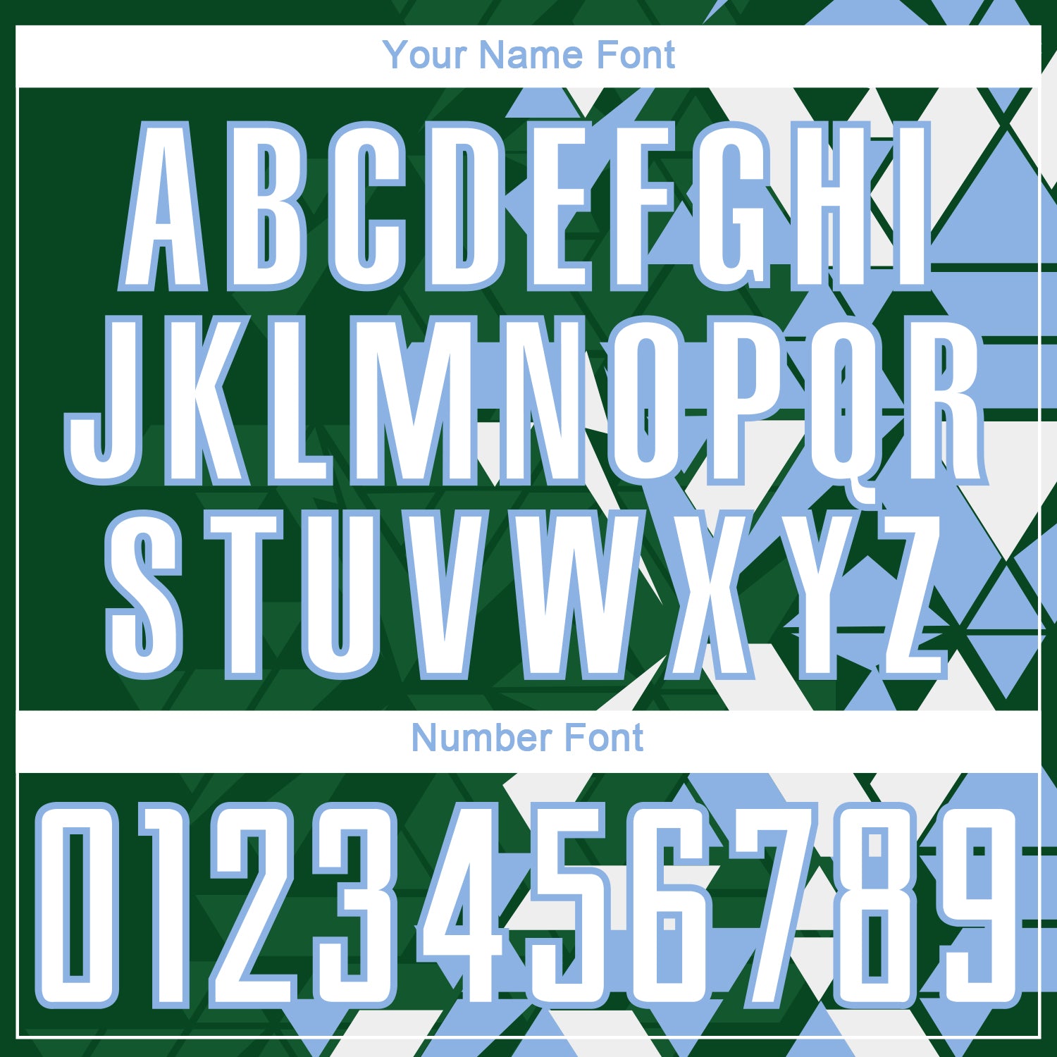 Custom Green White-Light Blue Geometric Grid Gradient Sublimation Soccer Uniform Jersey view 6