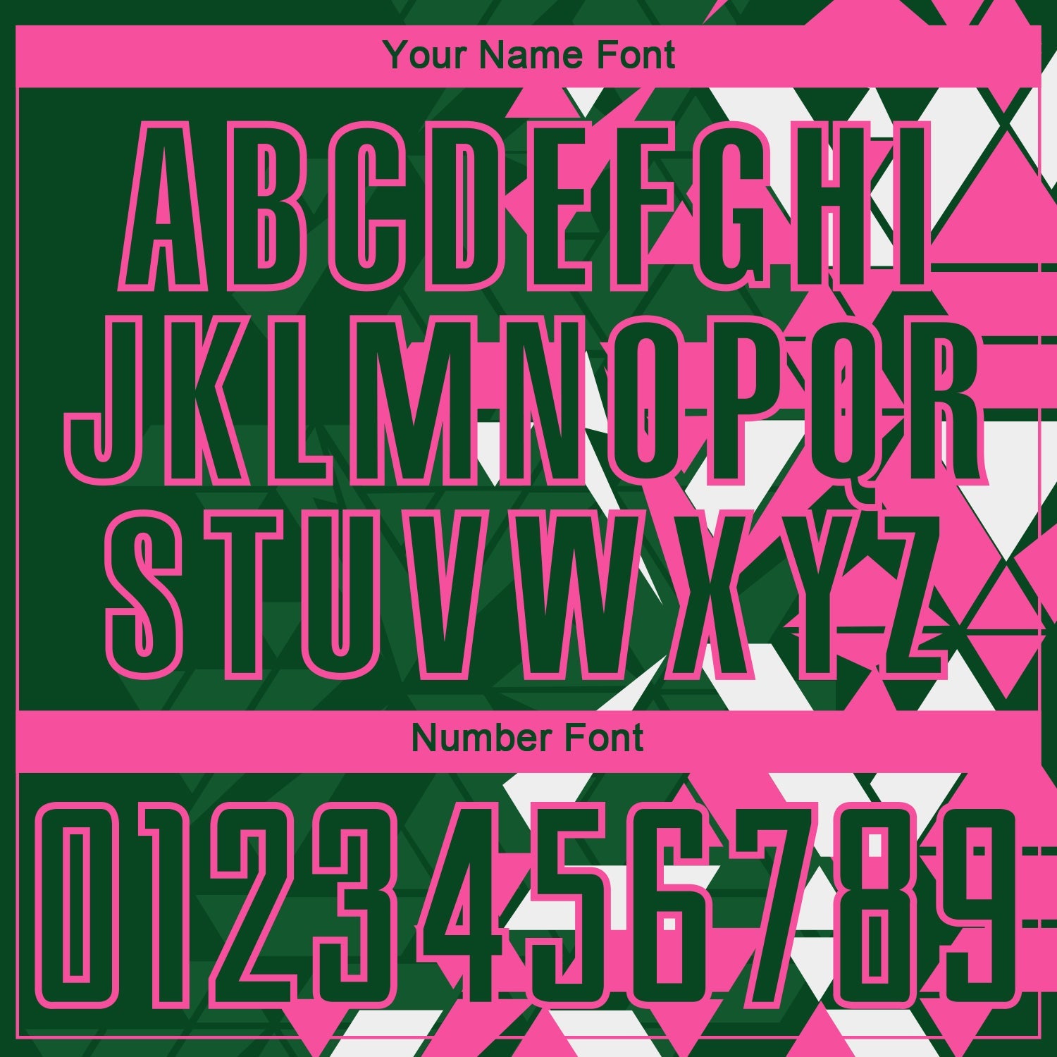 Custom Green Pink-White Geometric Grid Gradient Sublimation Soccer Uniform Jersey view 6