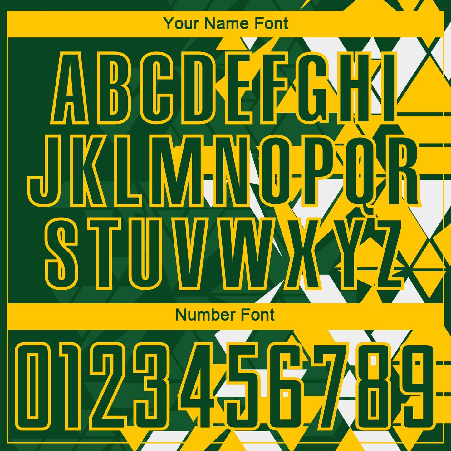 Custom Green Yellow-White Geometric Grid Gradient Sublimation Soccer Uniform Jersey view 6