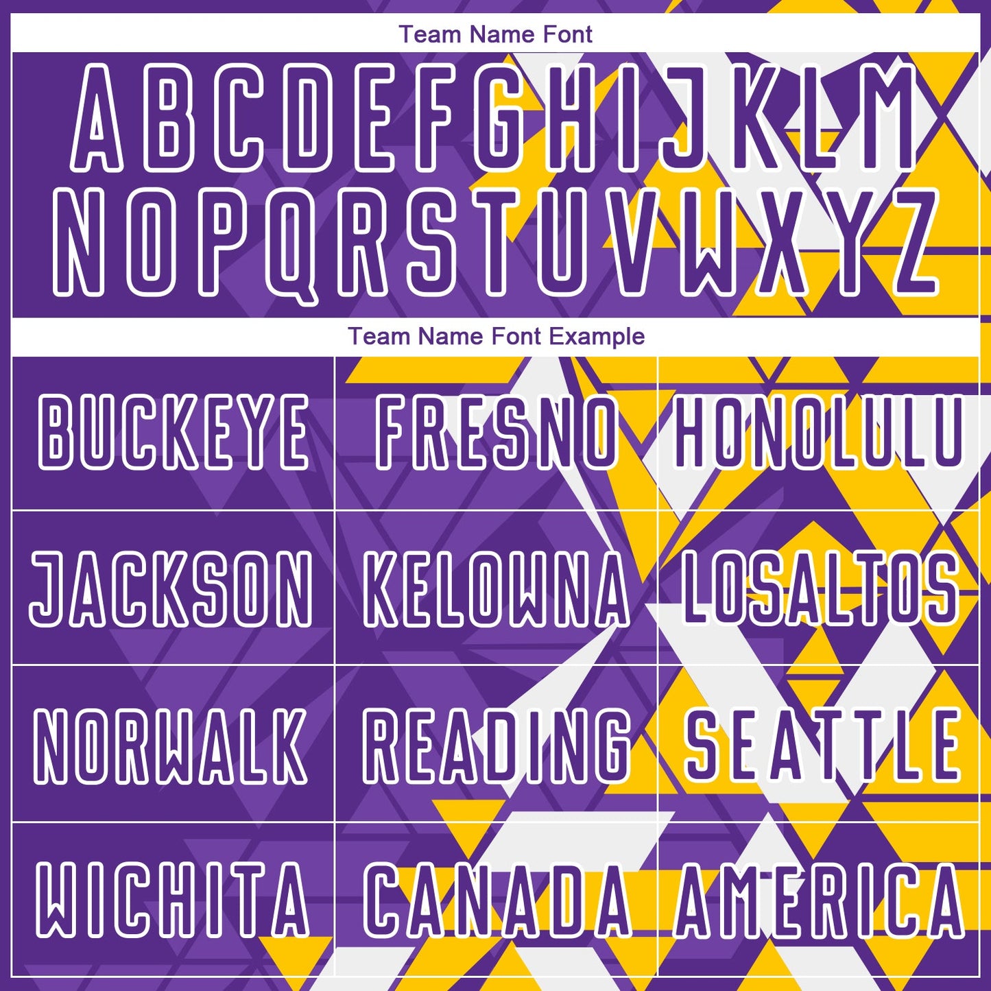 Custom Purple Yellow-White Geometric Grid Gradient Sublimation Soccer Uniform Jersey view 5