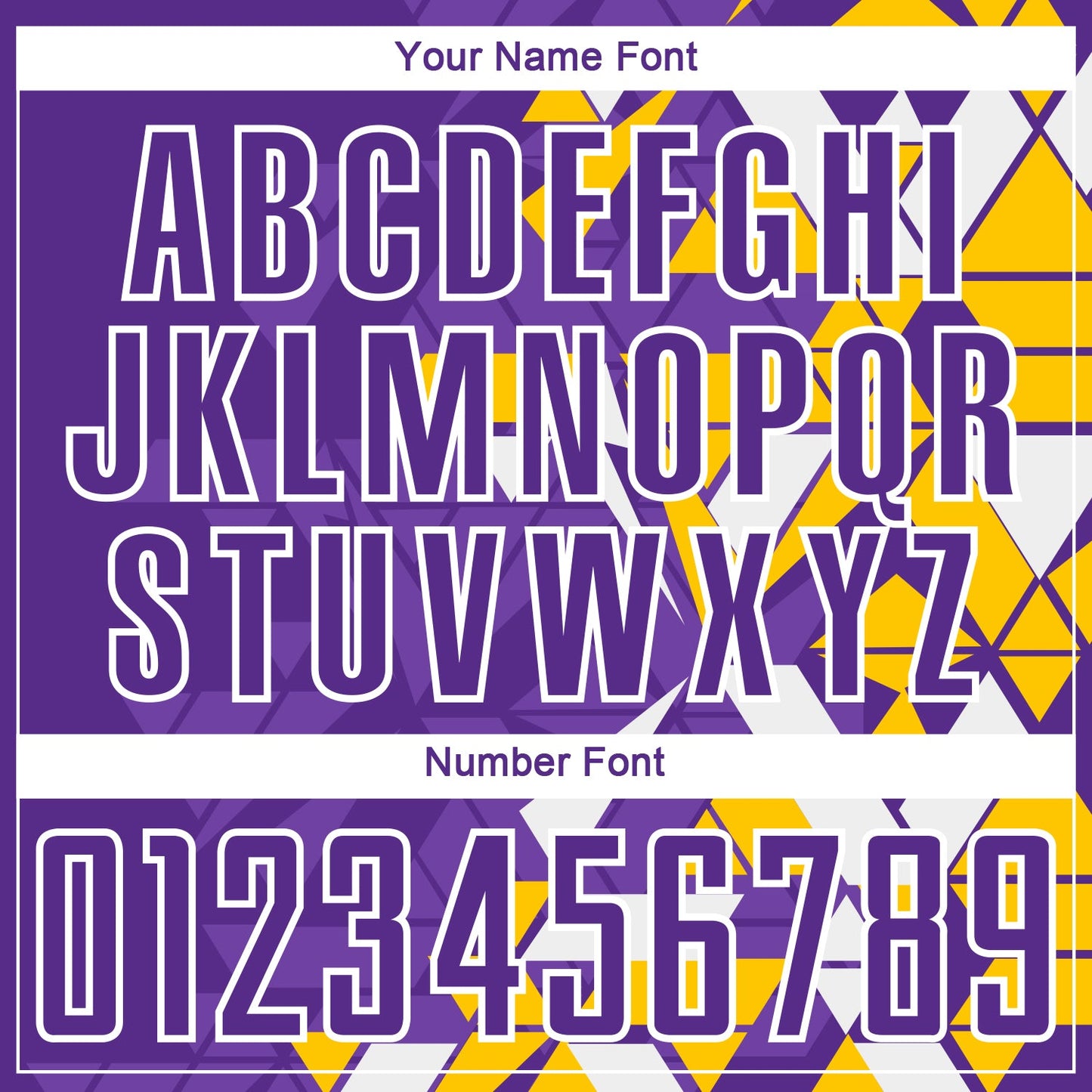 Custom Purple Yellow-White Geometric Grid Gradient Sublimation Soccer Uniform Jersey view 6