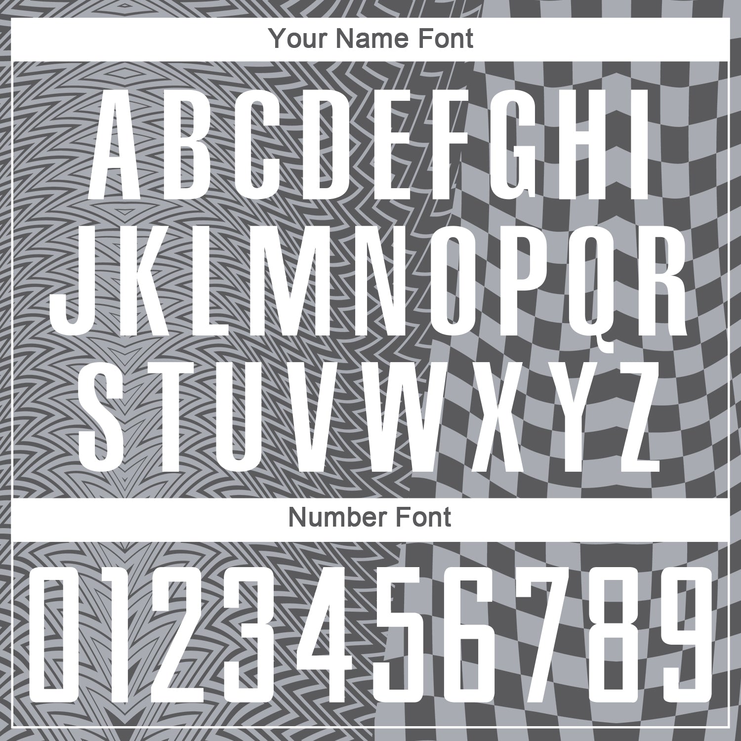 Custom Steel Gray-White Geometric Patchwork Asymmetry Checkered Zigzag Lines Sublimation Soccer Uniform Jersey view 6