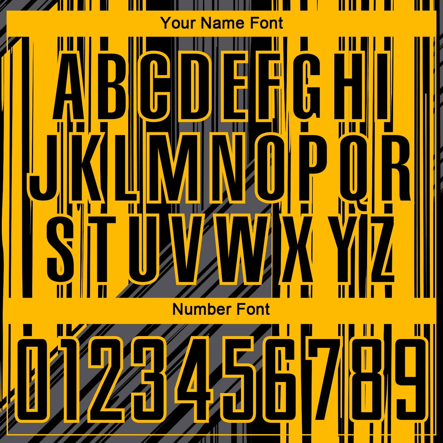 Custom Black-Gold Brush Stroke Fluid Stripes Sublimation Soccer Uniform Jersey view 6