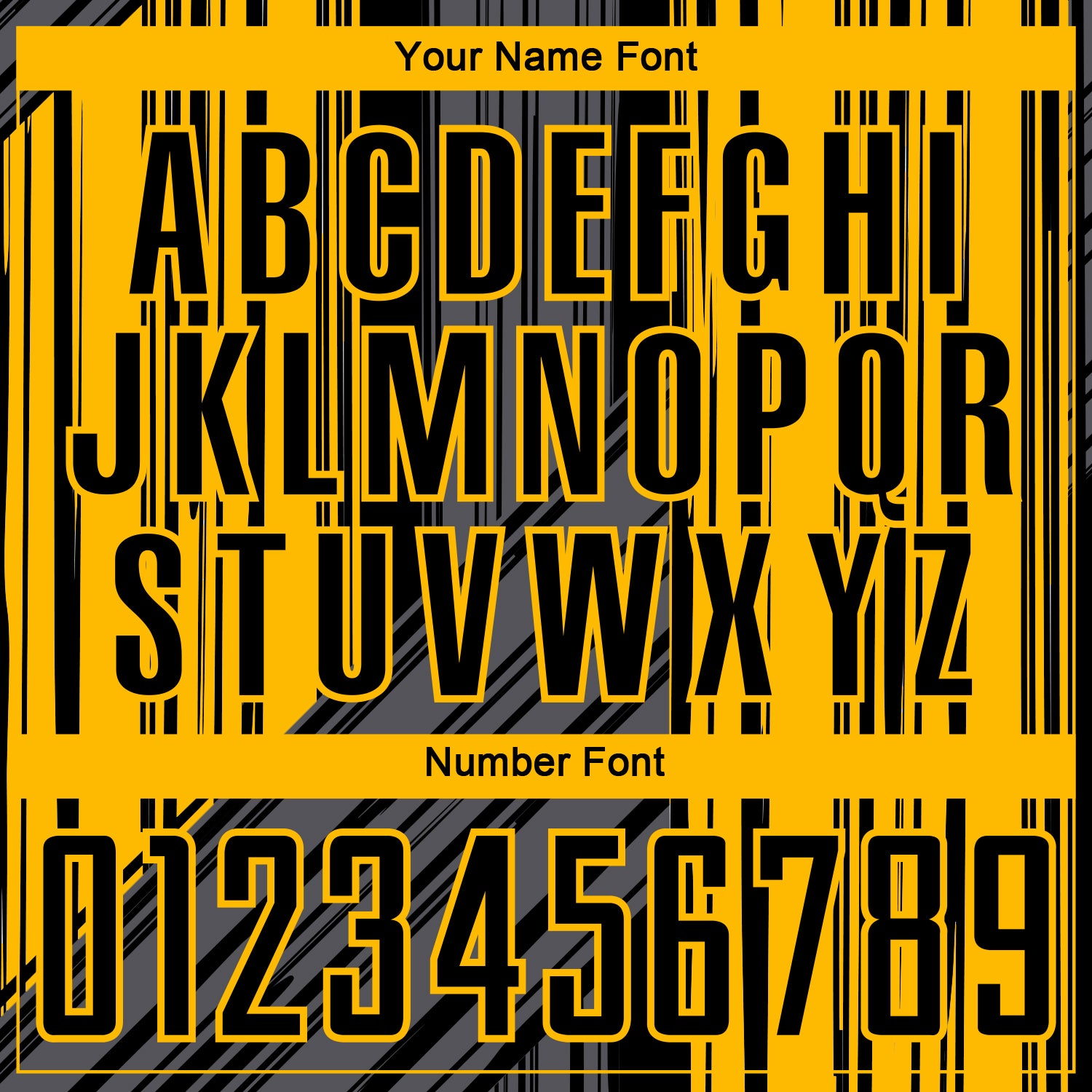 Custom Black-Gold Brush Stroke Fluid Stripes Sublimation Soccer Uniform Jersey view 6