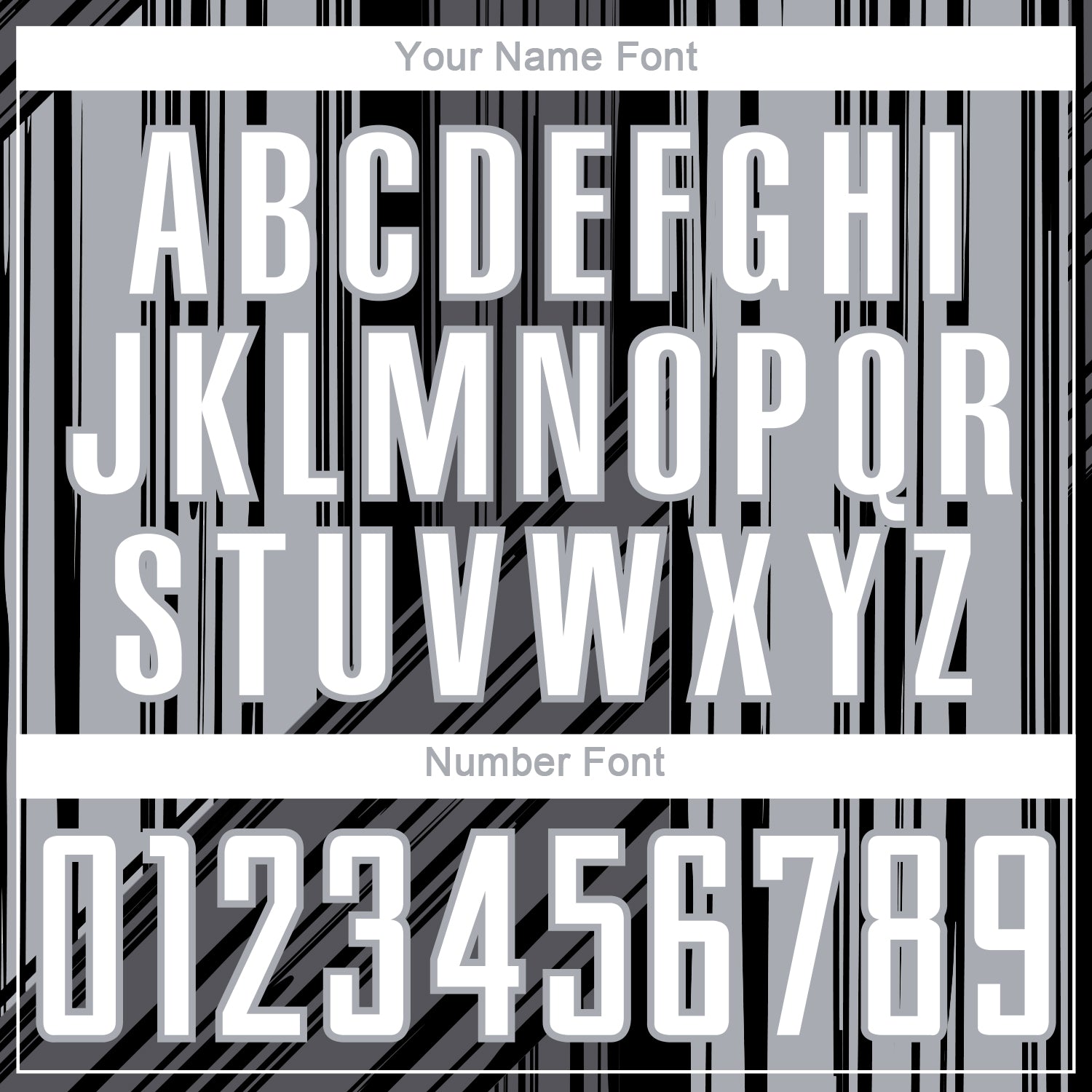 Custom Black White-Gray Brush Stroke Fluid Stripes Sublimation Soccer Uniform Jersey view 6