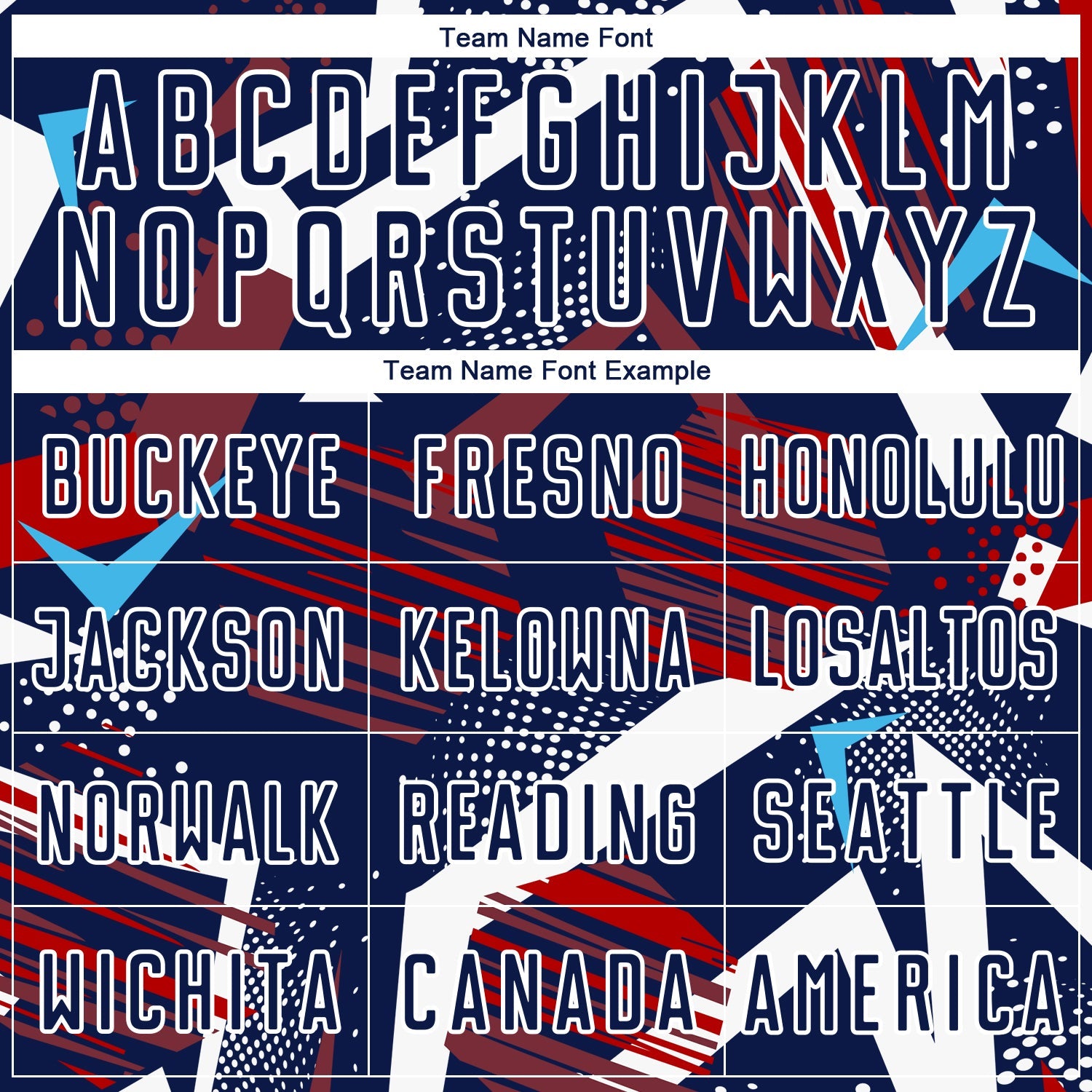 Custom Navy Red Blue-White Geometric Asymmetry Shatter Sublimation Soccer Uniform Jersey view 5
