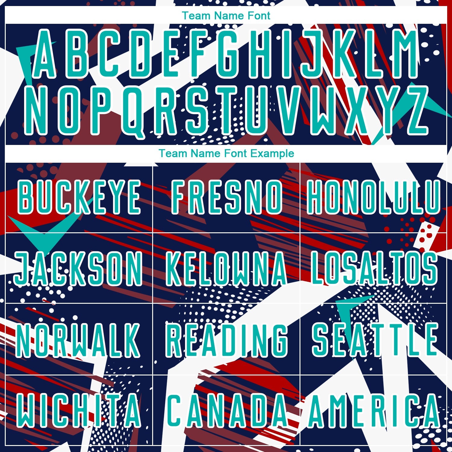 Custom Navy Aqua Red White-Black Geometric Asymmetry Shatter Sublimation Soccer Uniform Jersey view 5