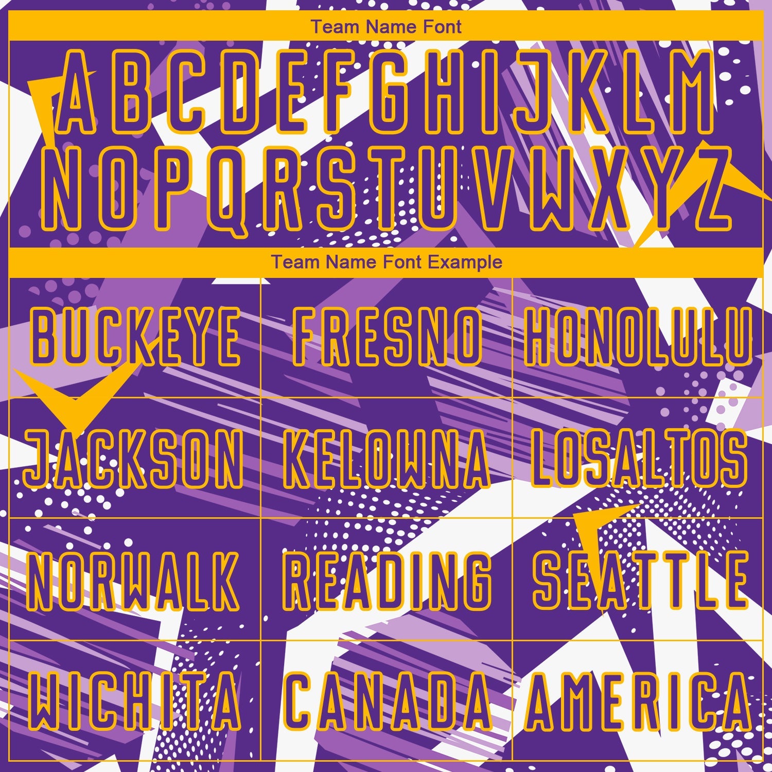 Custom Purple White-Gold Geometric Asymmetry Shatter Sublimation Soccer Uniform Jersey view 5
