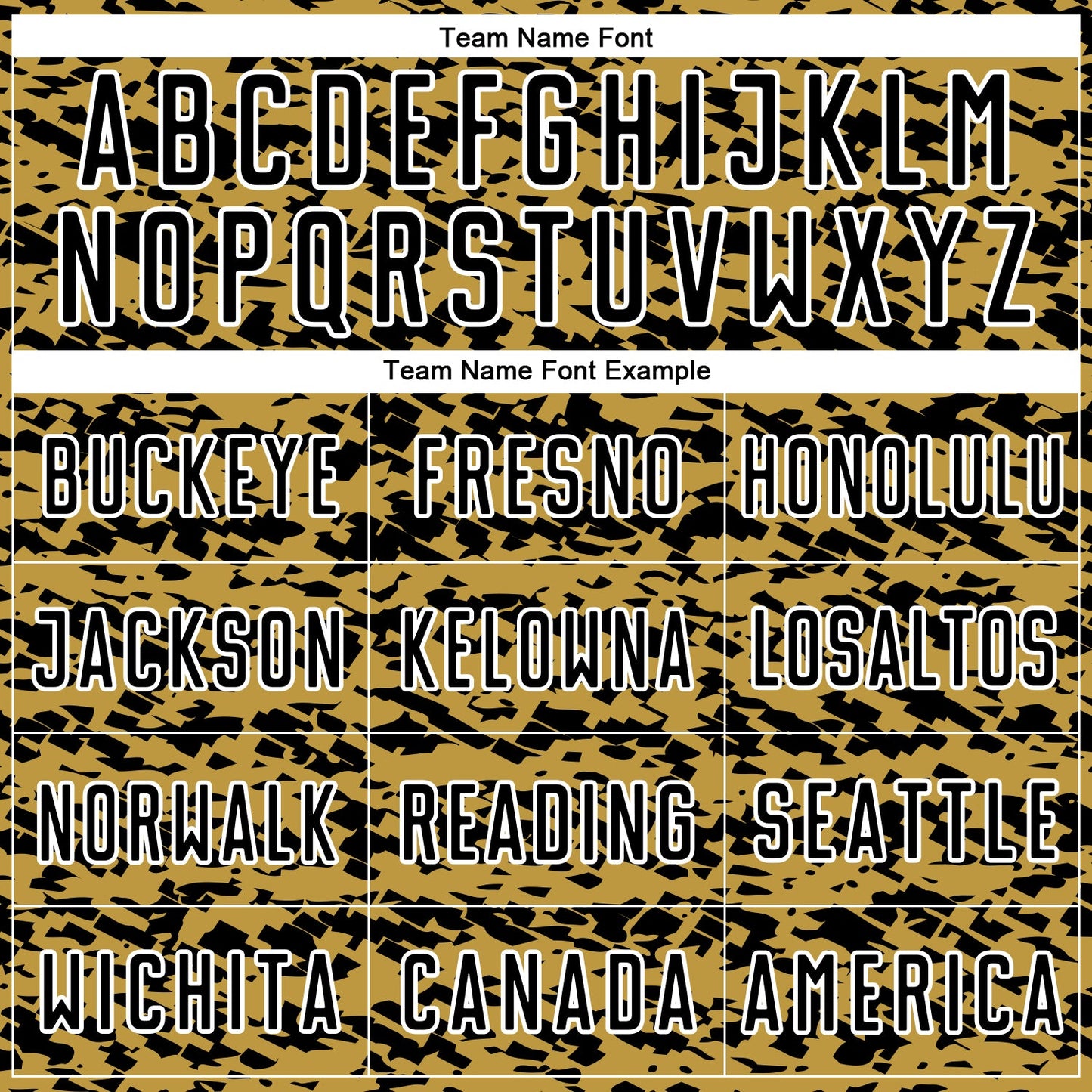 Custom Old Gold Black-White Geometric Fragment Splatter Sublimation Soccer Uniform Jersey view 5
