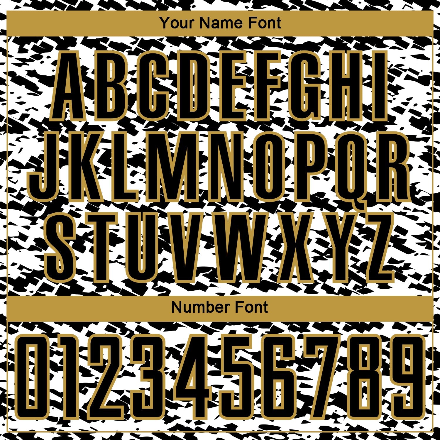 Custom White Black-Old Gold Geometric Fragment Splatter Sublimation Soccer Uniform Jersey view 6