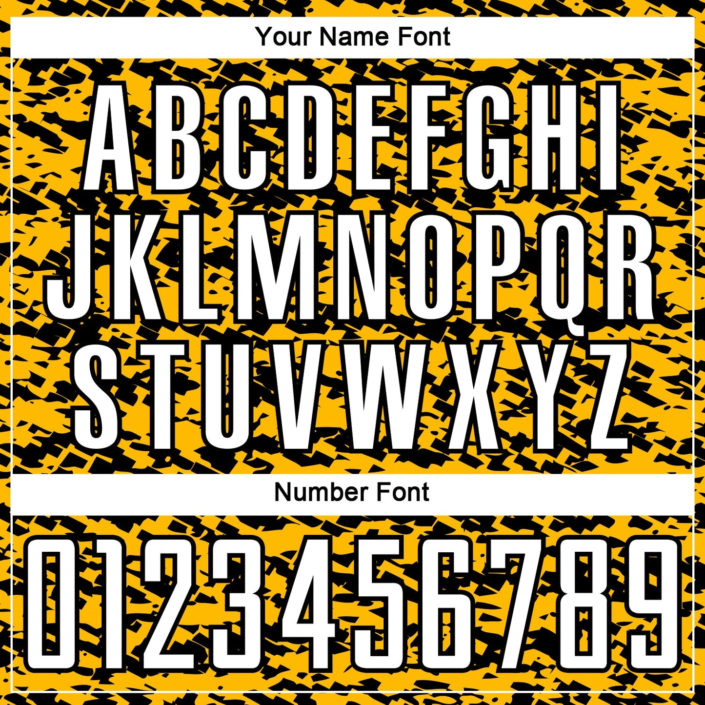 Custom Gold White-Black Geometric Fragment Splatter Sublimation Soccer Uniform Jersey view 6