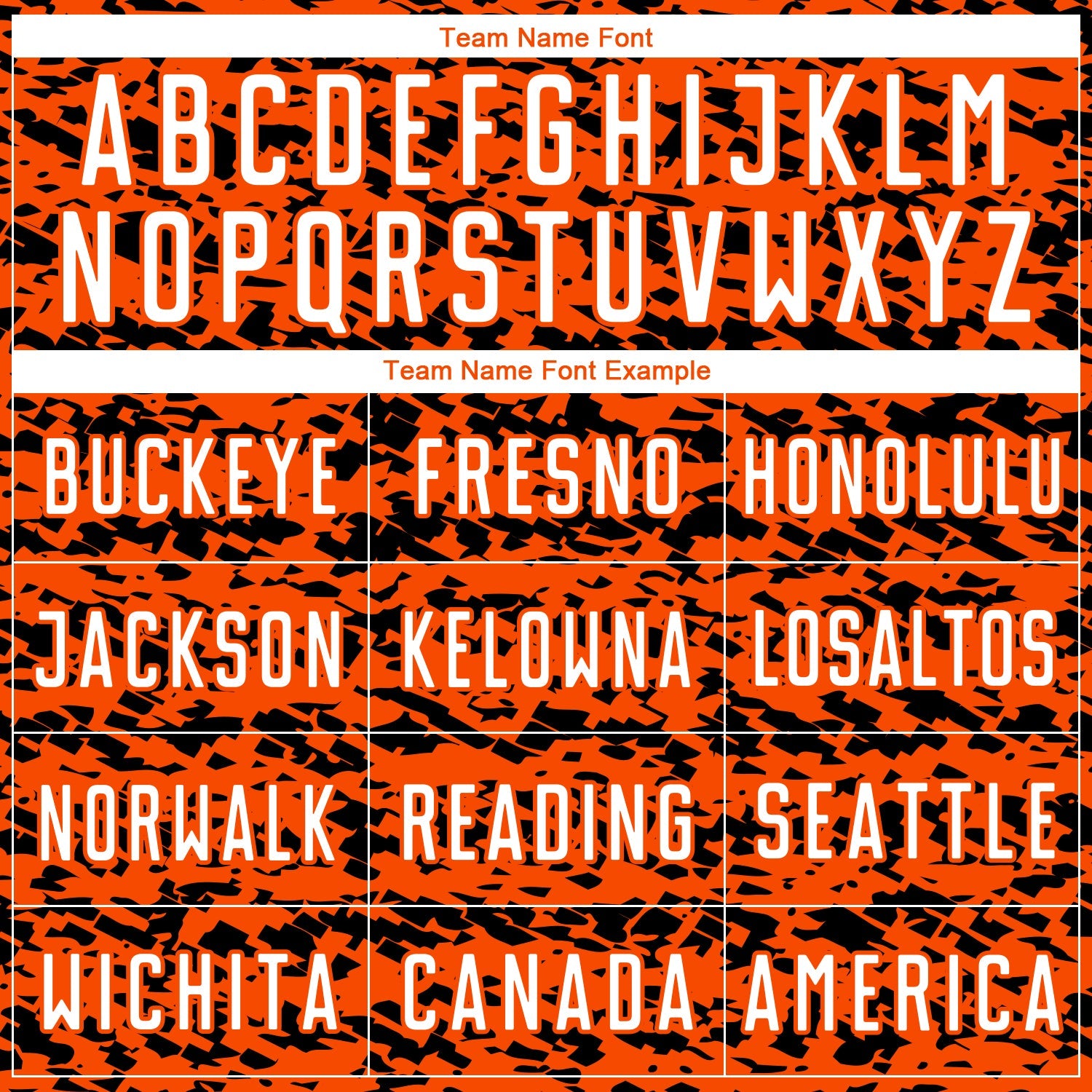 Custom Orange White-Black Geometric Fragment Splatter Sublimation Soccer Uniform Jersey view 5