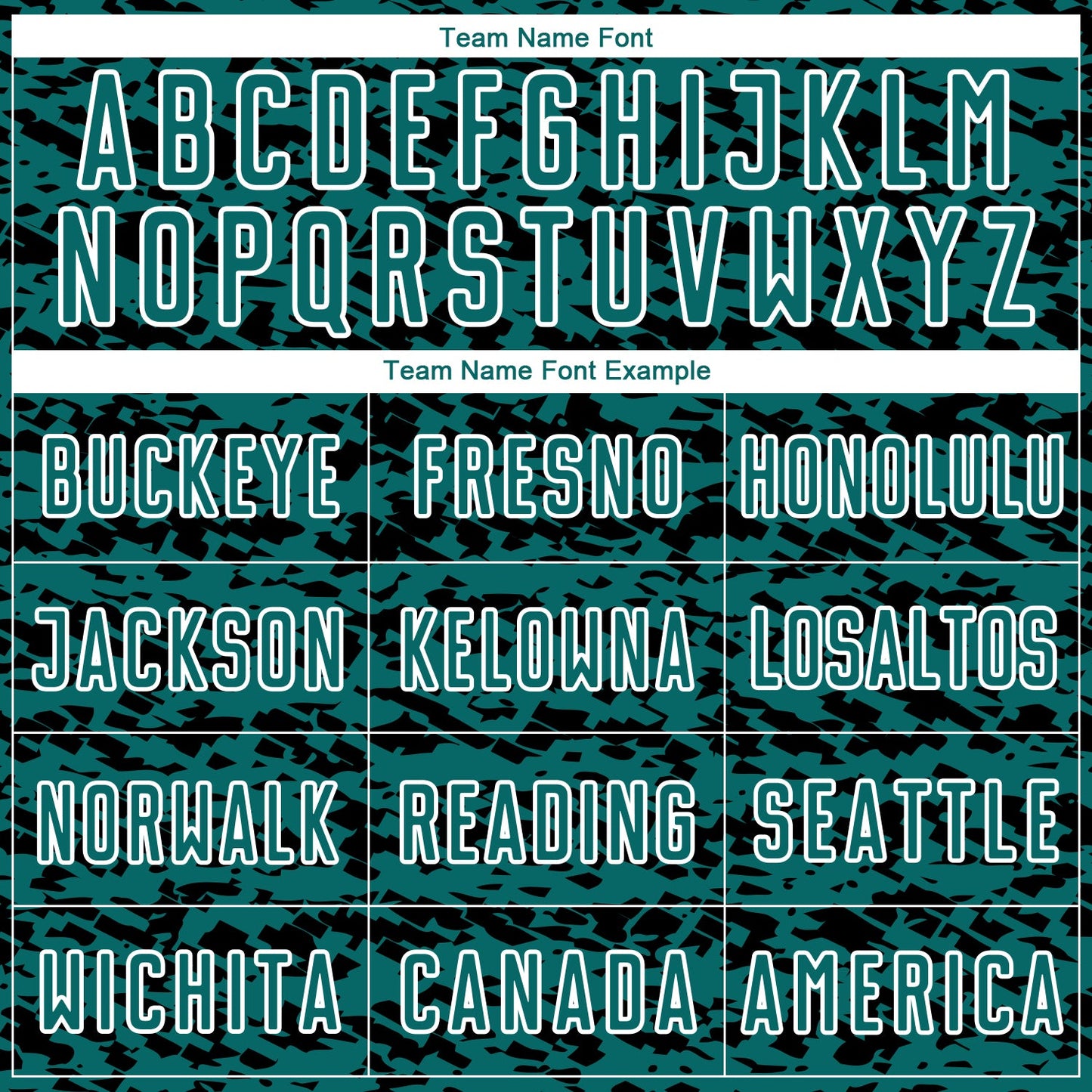 Custom Teal Black-White Geometric Fragment Splatter Sublimation Soccer Uniform Jersey view 5