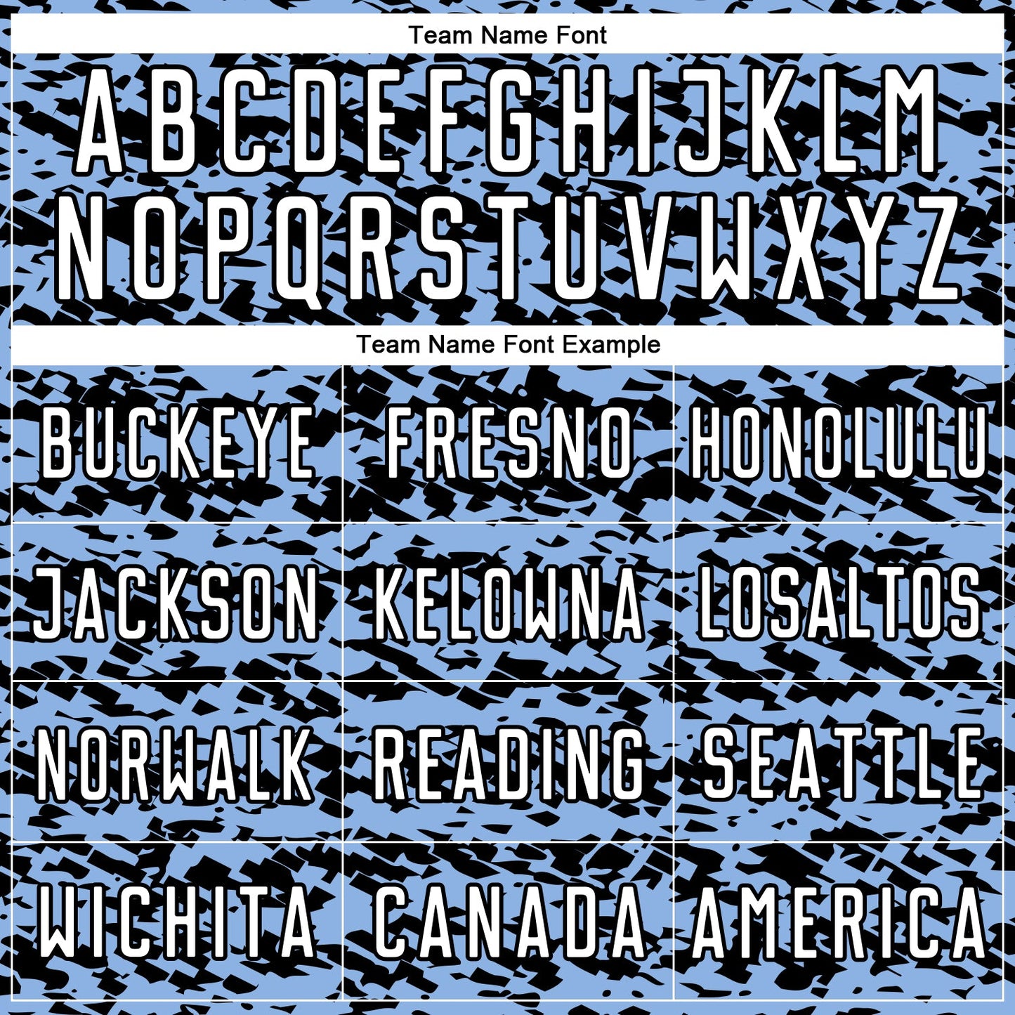 Custom Light Blue-Black Geometric Fragment Splatter Sublimation Soccer Uniform Jersey view 5
