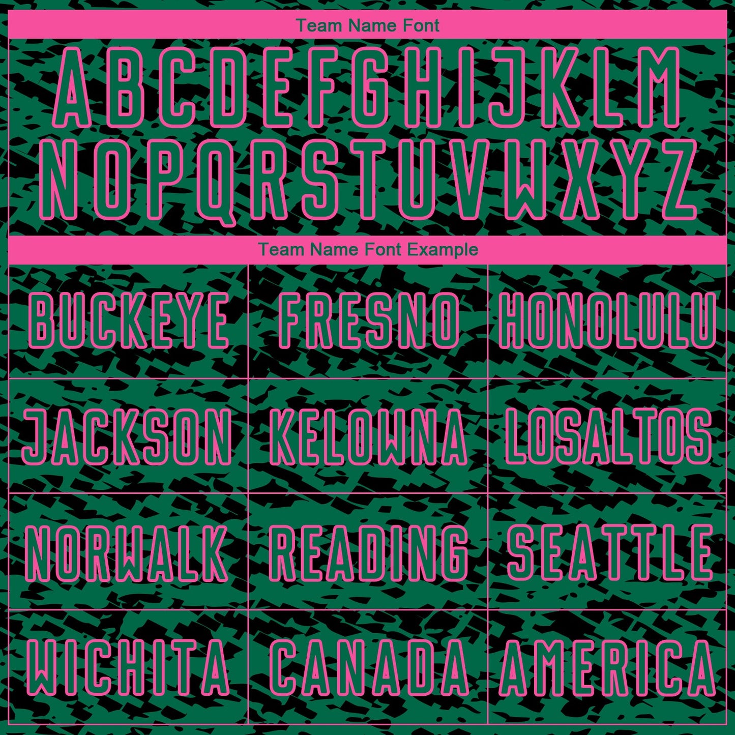 Custom Kelly Green Black-Pink Geometric Fragment Splatter Sublimation Soccer Uniform Jersey view 5