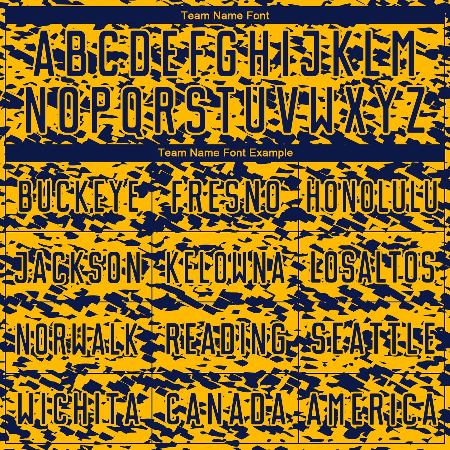 Custom Gold-Navy Geometric Fragment Splatter Sublimation Soccer Uniform Jersey view 5